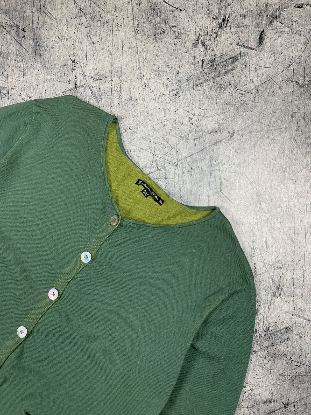 Gudrun Sjoden Gudrun Sjoden Knit Cardigan Button Up Green Size XXL Baggy Size XXL / US 16-18 / IT 52-54 - 2 Thumbnail