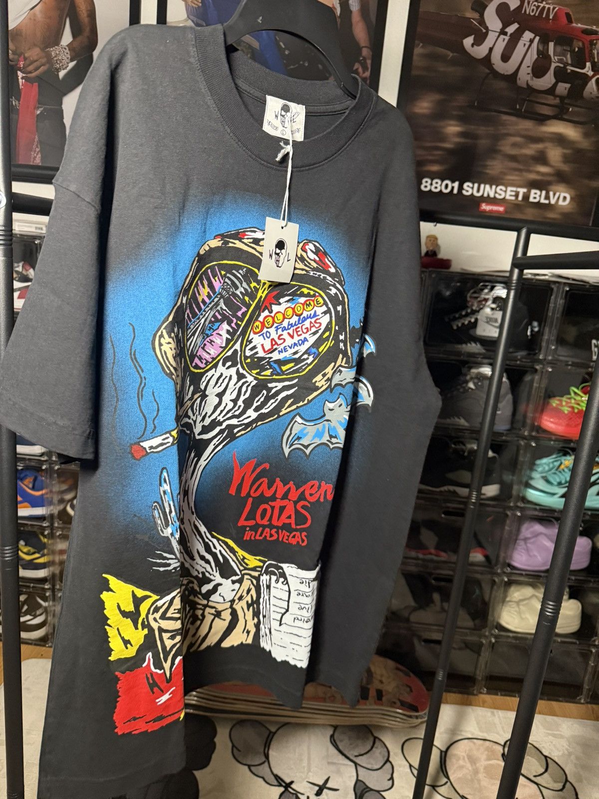 Warren Lotas Warren Lotas Loathing T-Shirt Size US L / EU 52-54 / 3 - 2 Thumbnail