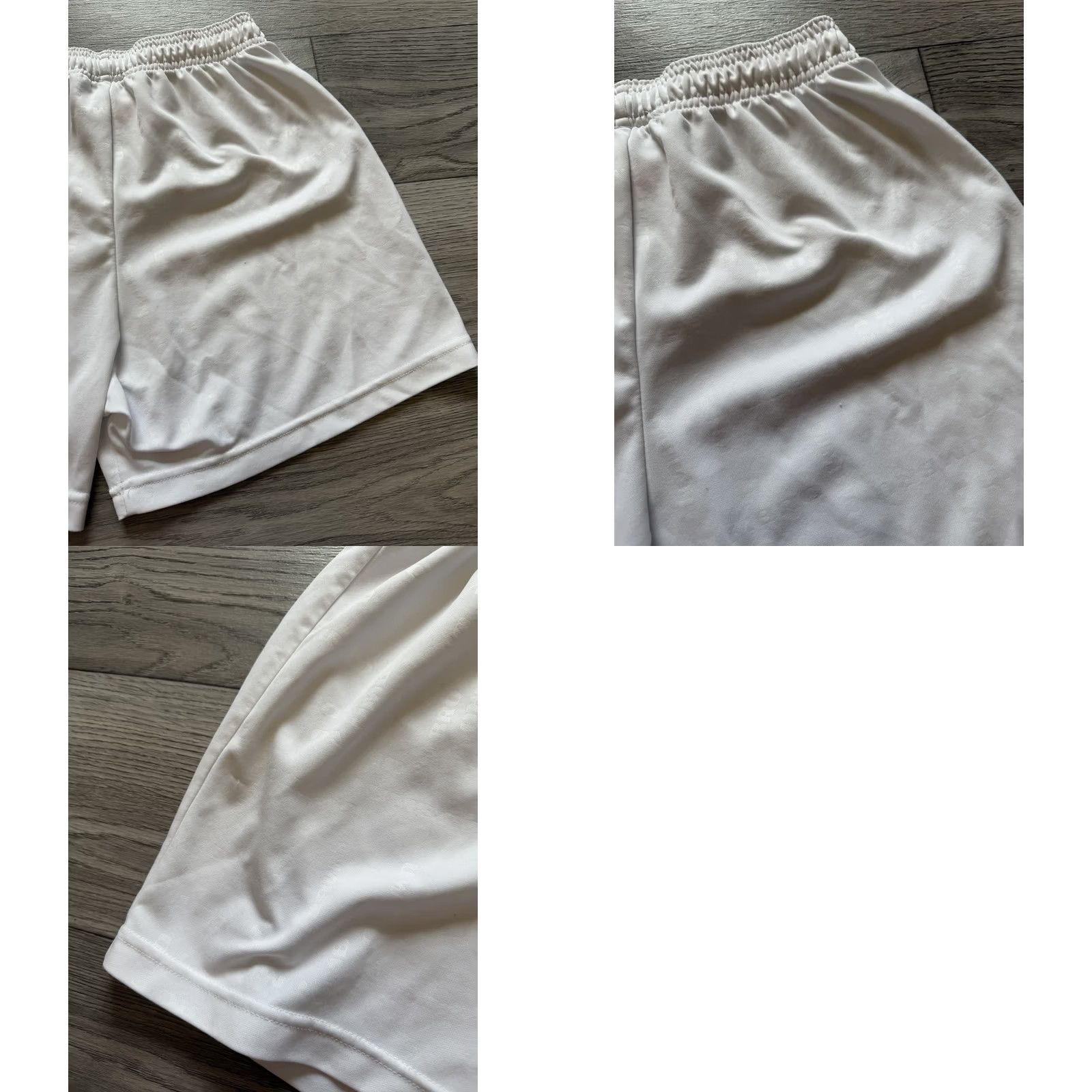 Umbro VINTAGE Umbro Football Shorts Training Athletic Soccer White Mens sz M 90s Size US 31 - 9 Thumbnail