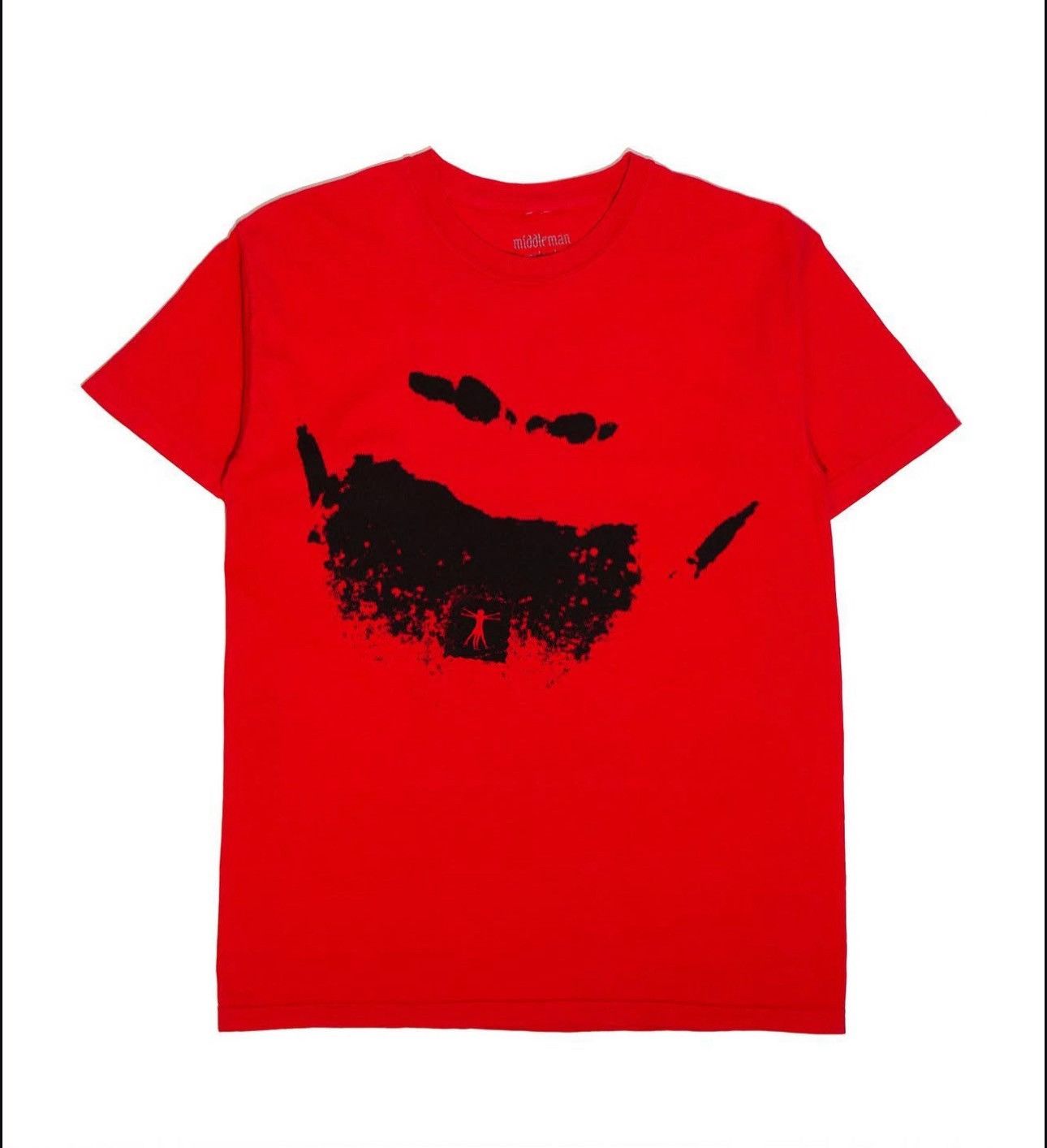 Actual Hate × Ken Carson × Playboi Carti 2021 Ken Carson Teen X x Middleman x Actualhate Red T shirt Size US L / EU 52-54 / 3 - 1 Thumbnail