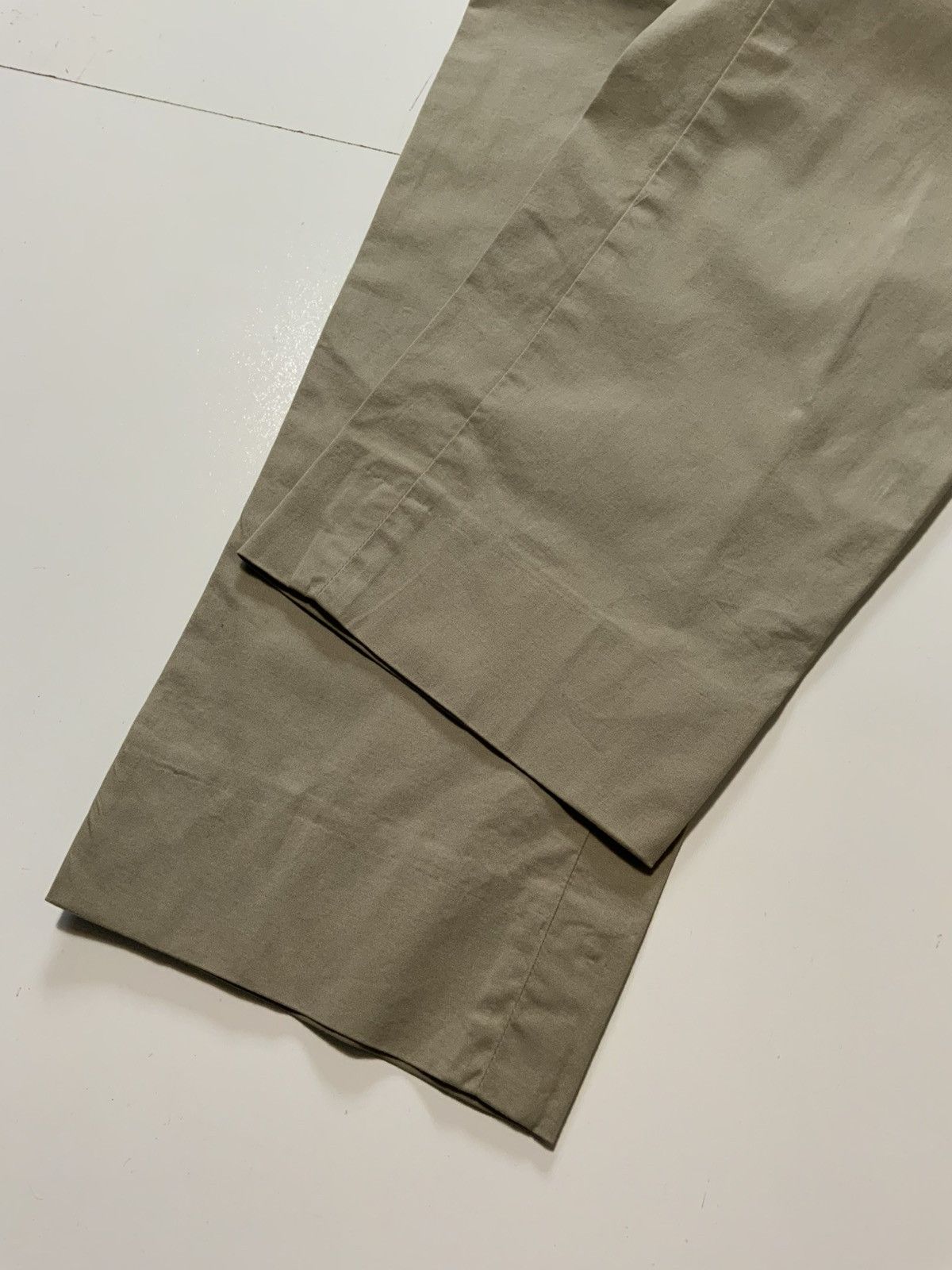Designer Dekko Mode Khaki Tan Classic Five Pocket Chino Pants Size US 32 / EU 48 - 6 Thumbnail