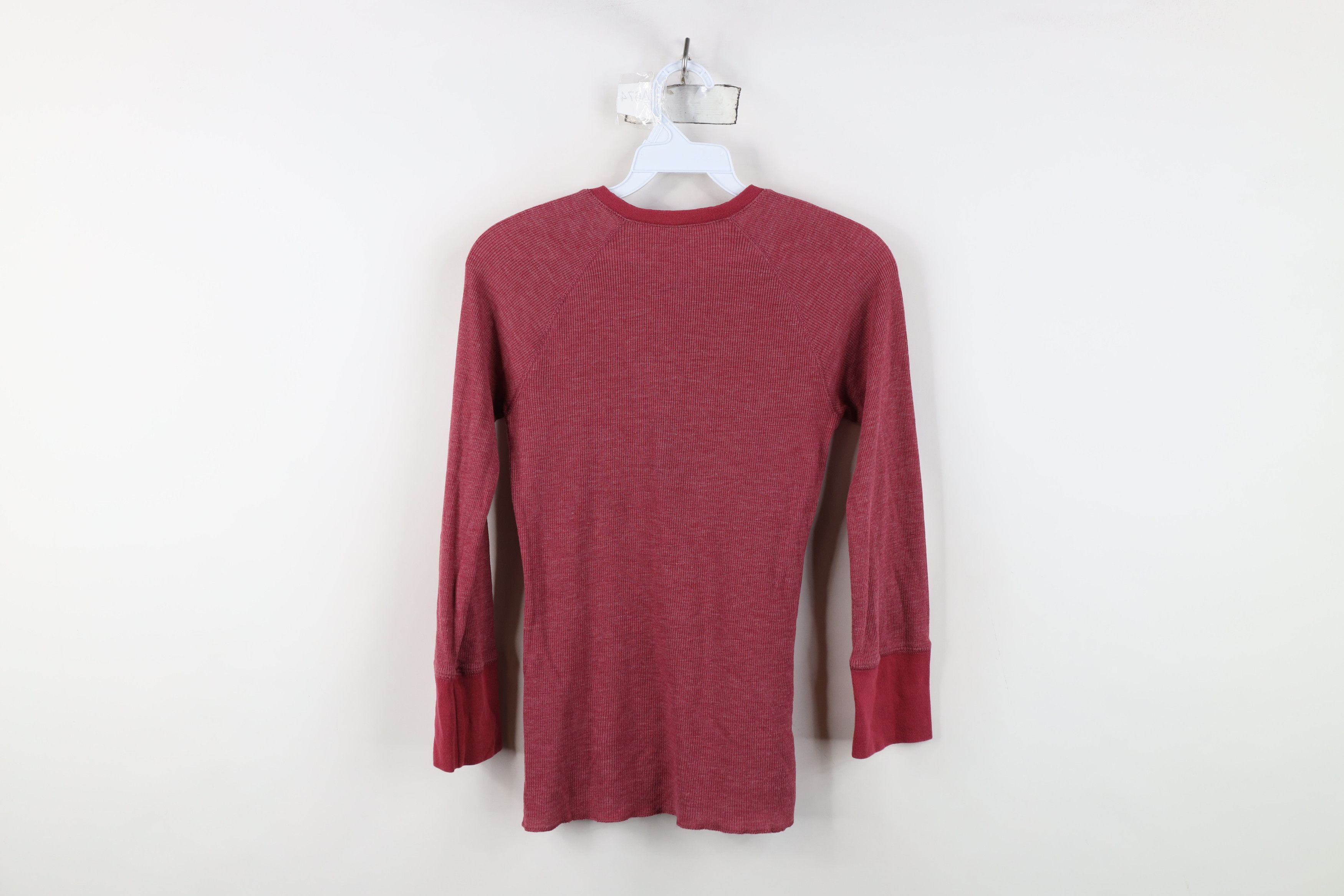 Abercrombie & Fitch Vintage 90s Y2K Abercrombie & Fitch Knit Henley T-Shirt Size M / US 6-8 / IT 42-44 - 12 Thumbnail