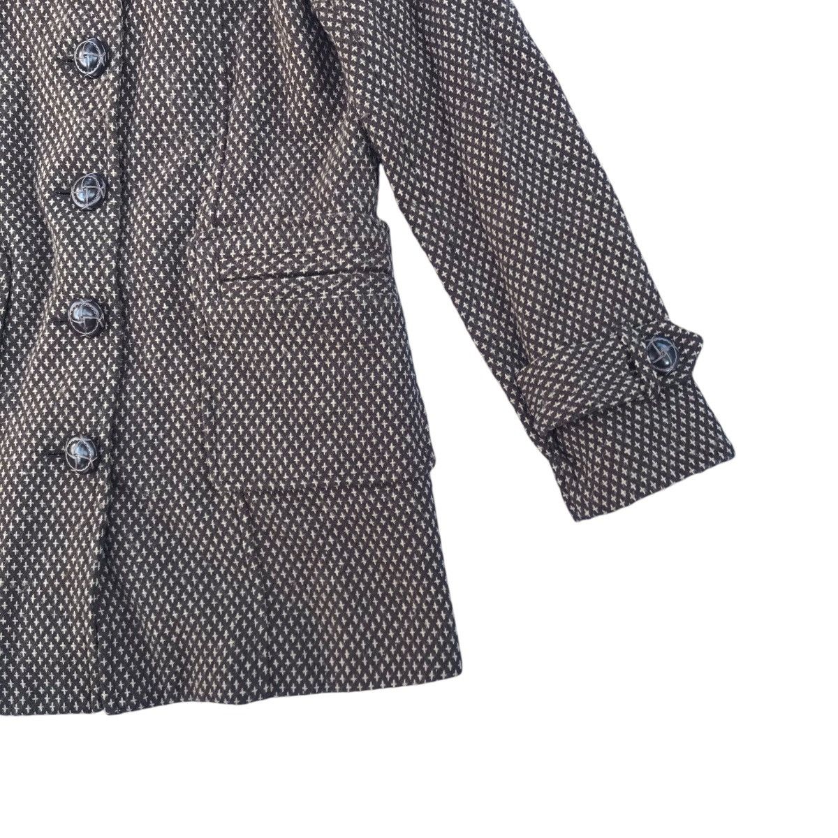 14th Addiction × If Six Was Nine × Japanese Brand Honey Suck Le Rose Faux Fur Wool Jacket LGB If Six Was Nine Size L / US 10 / IT 46 - 3 Thumbnail