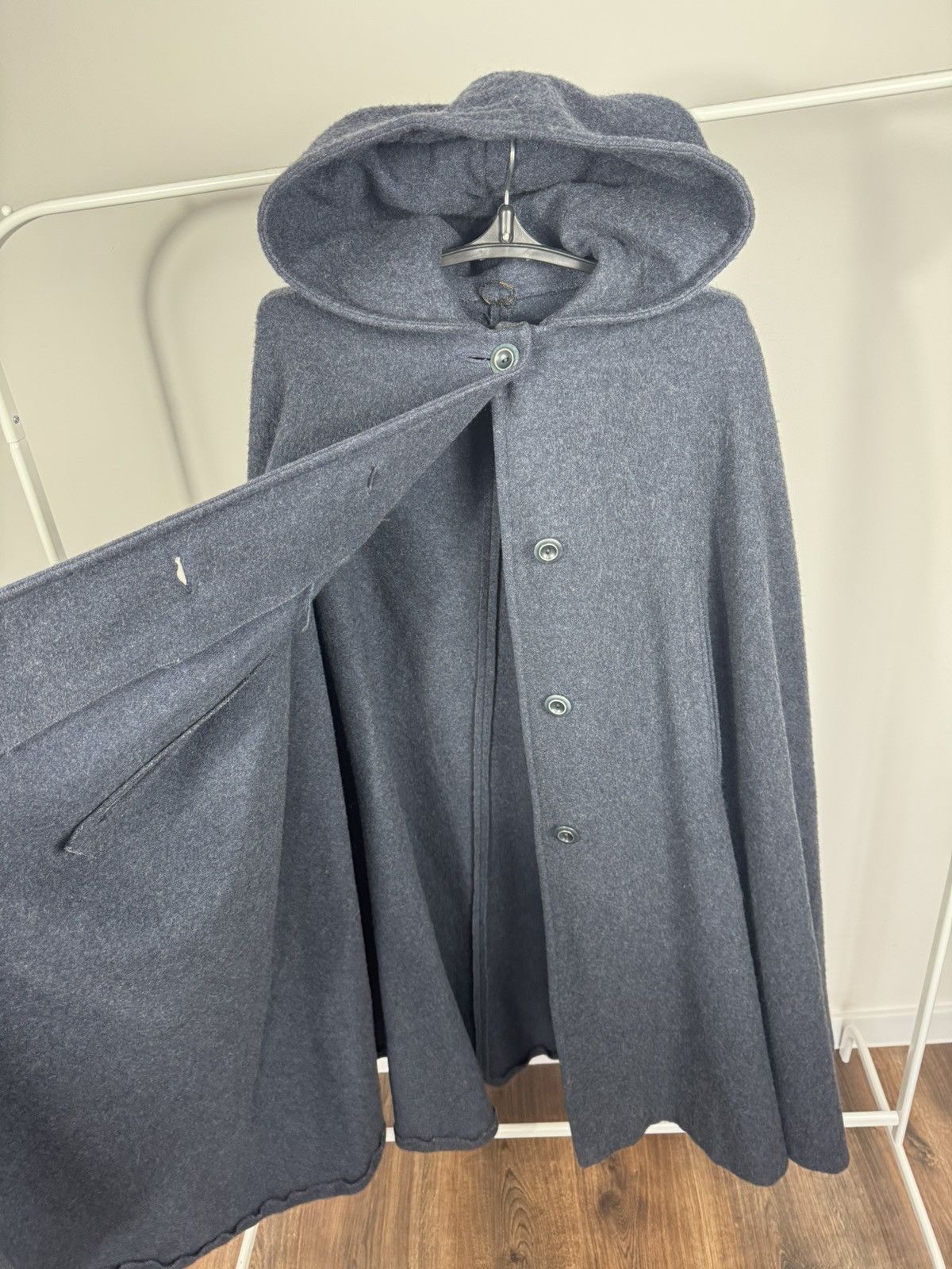 Other Vintage Raymond of London Hooded Wool Cape Cloak Poncho Size US L / EU 52-54 / 3 - 10 Thumbnail