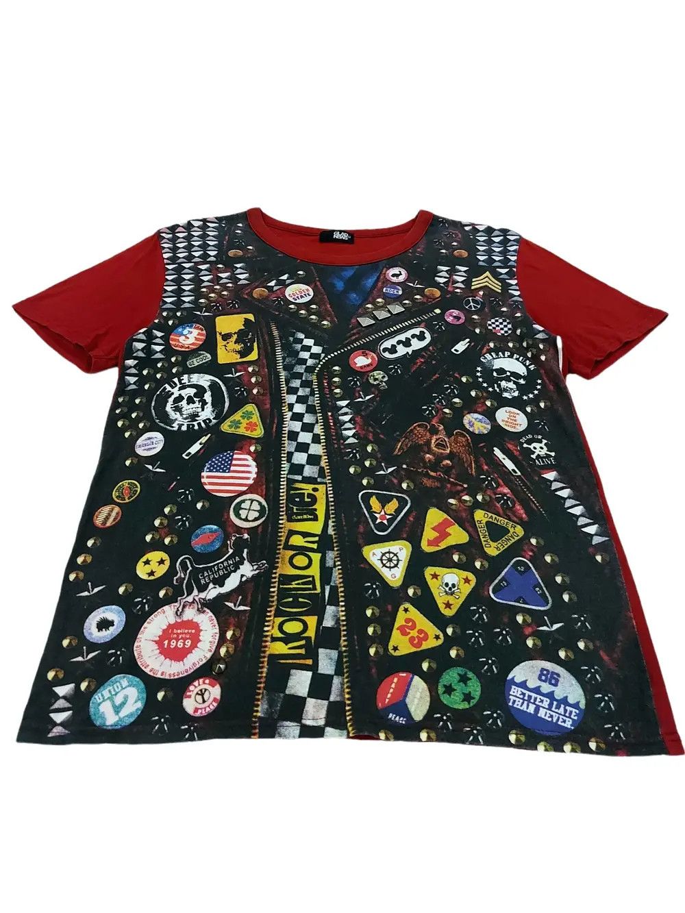 Seditionaries Glad News Punk Jacket Patches Seditionaries Fullprint Tee Size US M / EU 48-50 / 2 - 4 Thumbnail