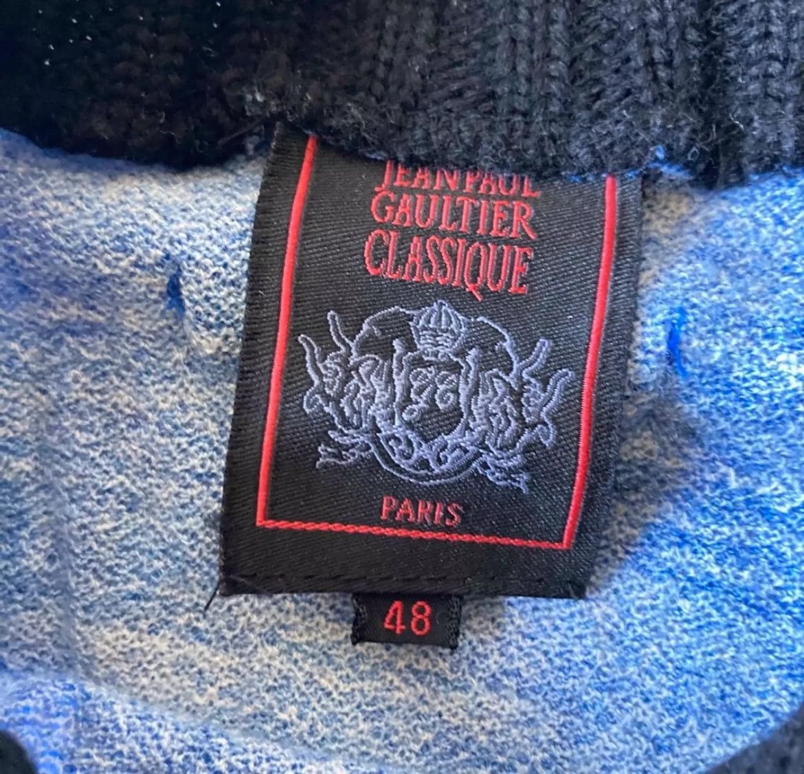Jean Paul Gaultier Jean Paul Gaultier Figure painting wool sweater-2505 Size US M / EU 48-50 / 2 - 4 Thumbnail