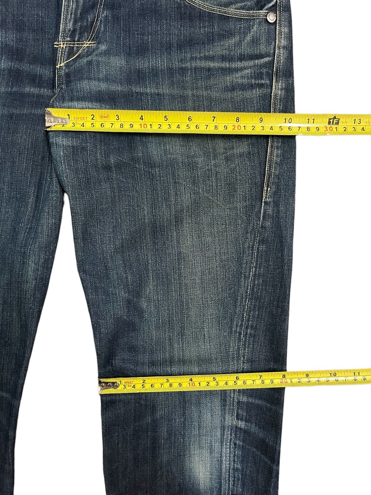 Levi's Vintage 90s Levis Engineered Loose Ripped Twisted Leg Jeans Size US 33 - 19 Thumbnail