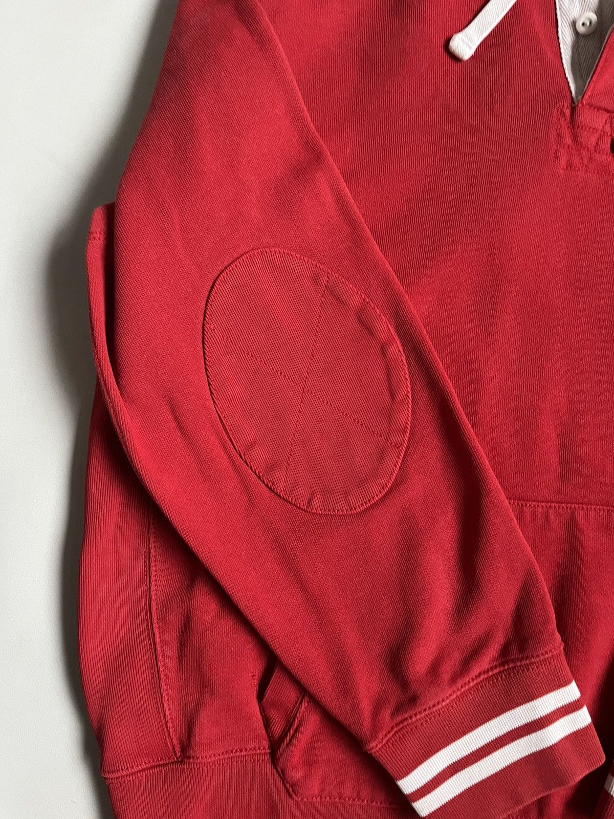 Polo Ralph Lauren Vintage 90s Polo Ralph Lauren 3 Men Red Pocket Hoodie Size US XL / EU 56 / 4 - 9 Thumbnail