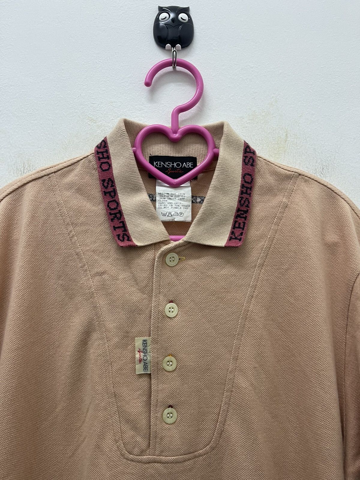 Kensho Abe Rare Vintage KENSHO ABE SPORTS Made in Japan Polo Size US S / EU 44-46 / 1 - 4 Thumbnail
