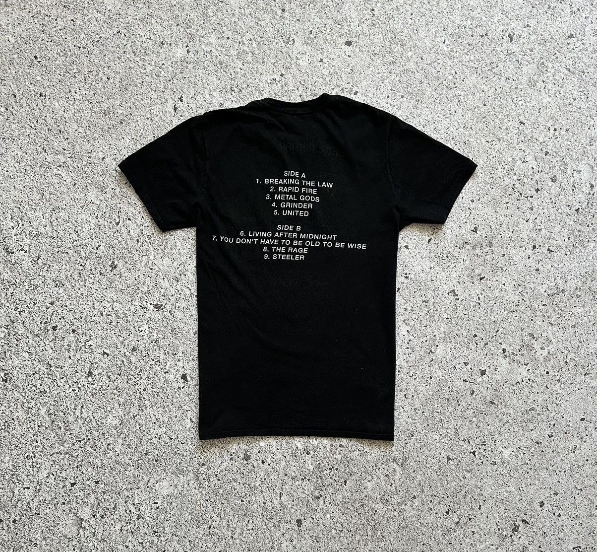 Band Tees × Vintage Vintage 00s Judas Priest British Steel Rock Band T-Shirt Size US S / EU 44-46 / 1 - 6 Thumbnail