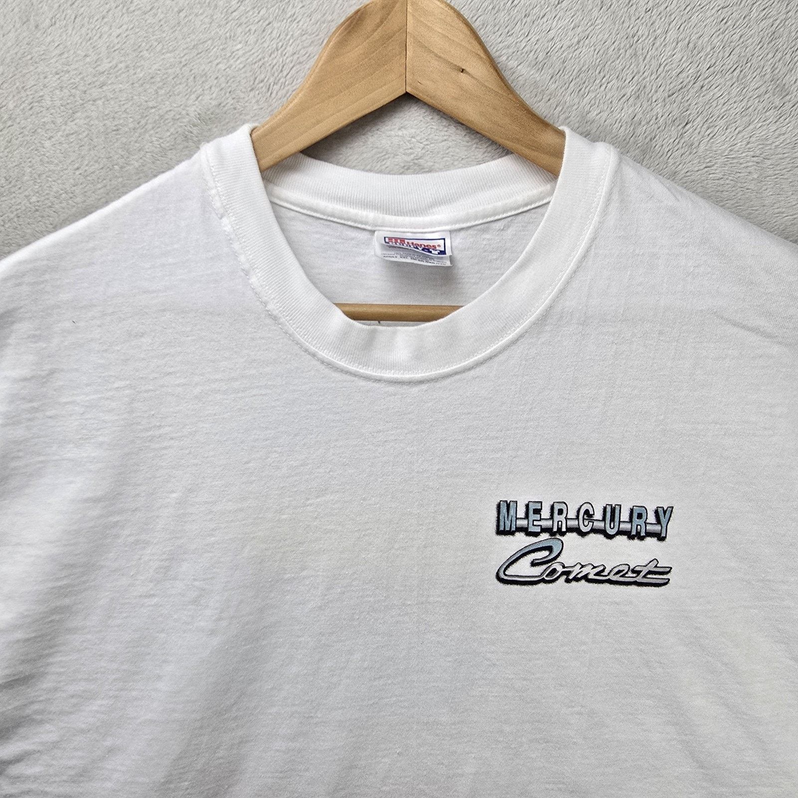 Hanes Vintage Mercury Comet Cyclone Classic Muscle Car Shirt XXL Size US XXL / EU 58 / 5 - 3 Thumbnail
