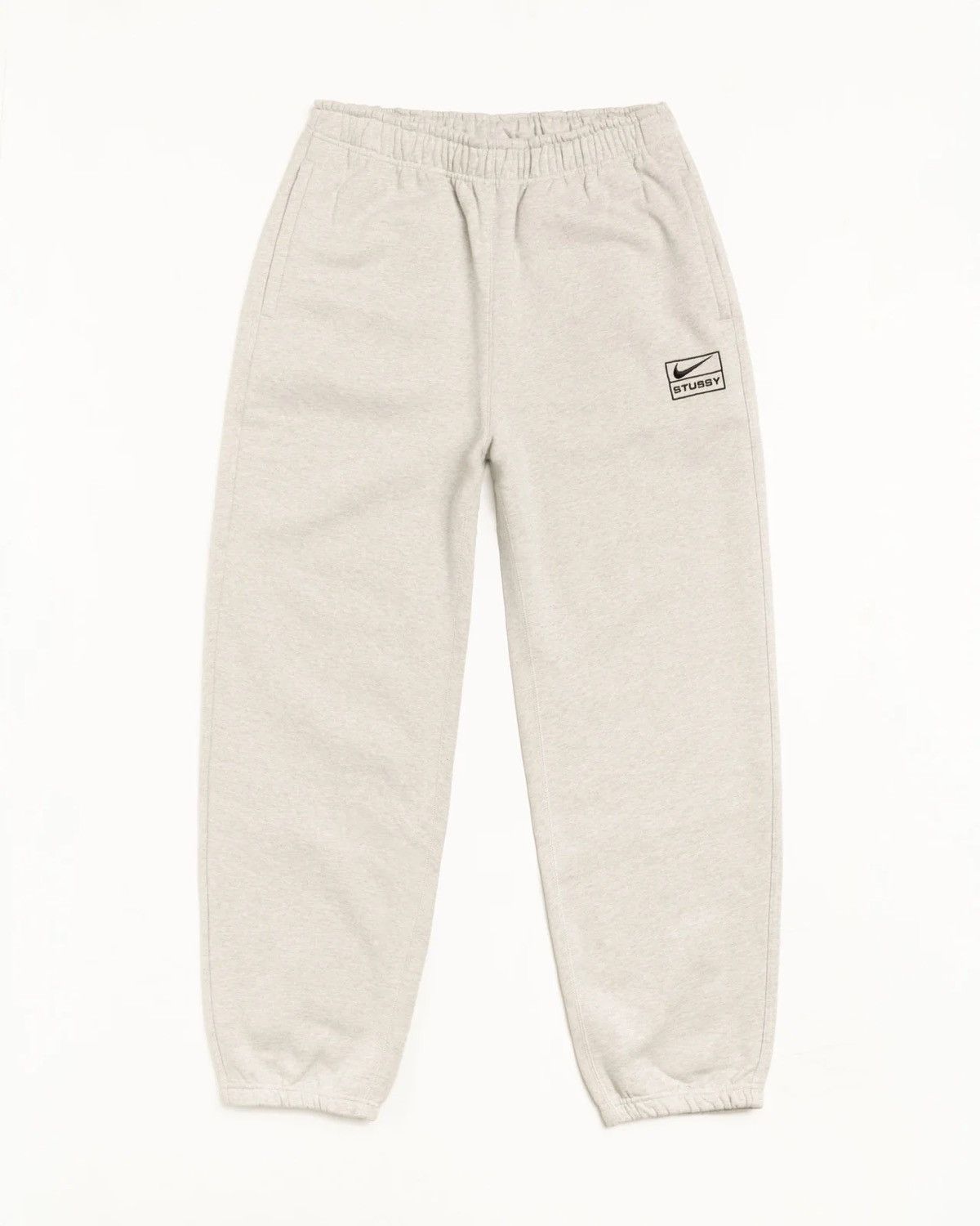Nike × Stussy Stussy Nike Heather Grey Fleece Pants Size US 30 / EU 46 - 1 Thumbnail