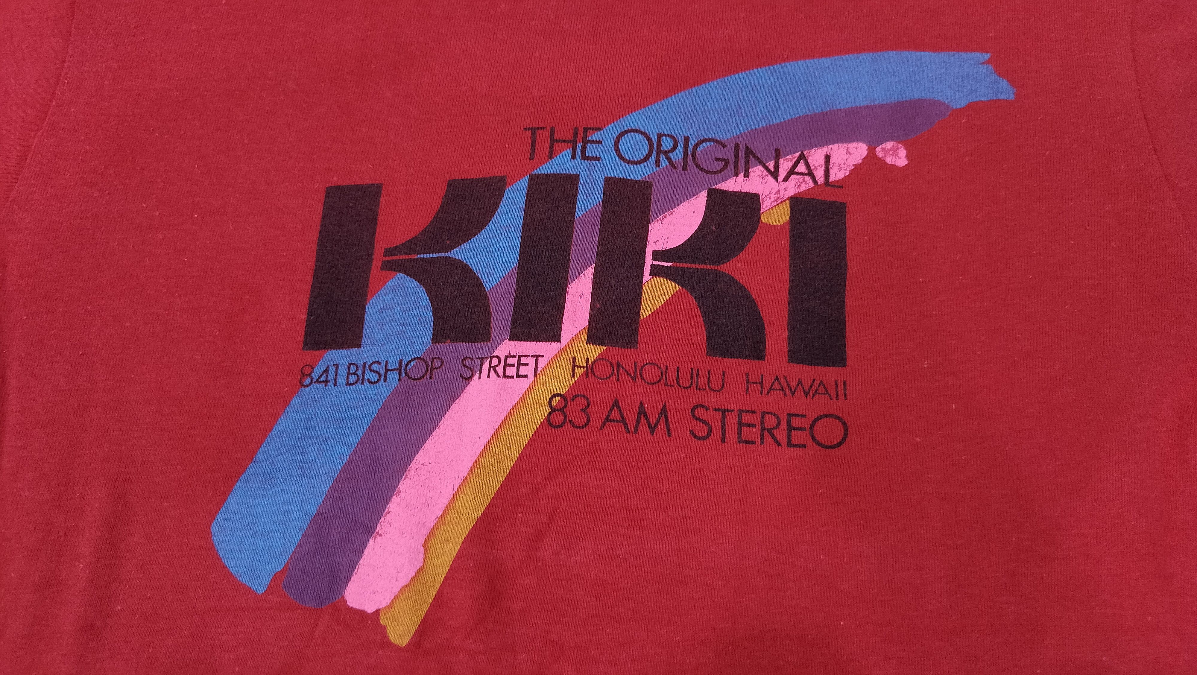 Vintage Vintage 80s Hawaii Kiki Honolulu tshirt Size S / US 4 / IT 40 - 3 Thumbnail
