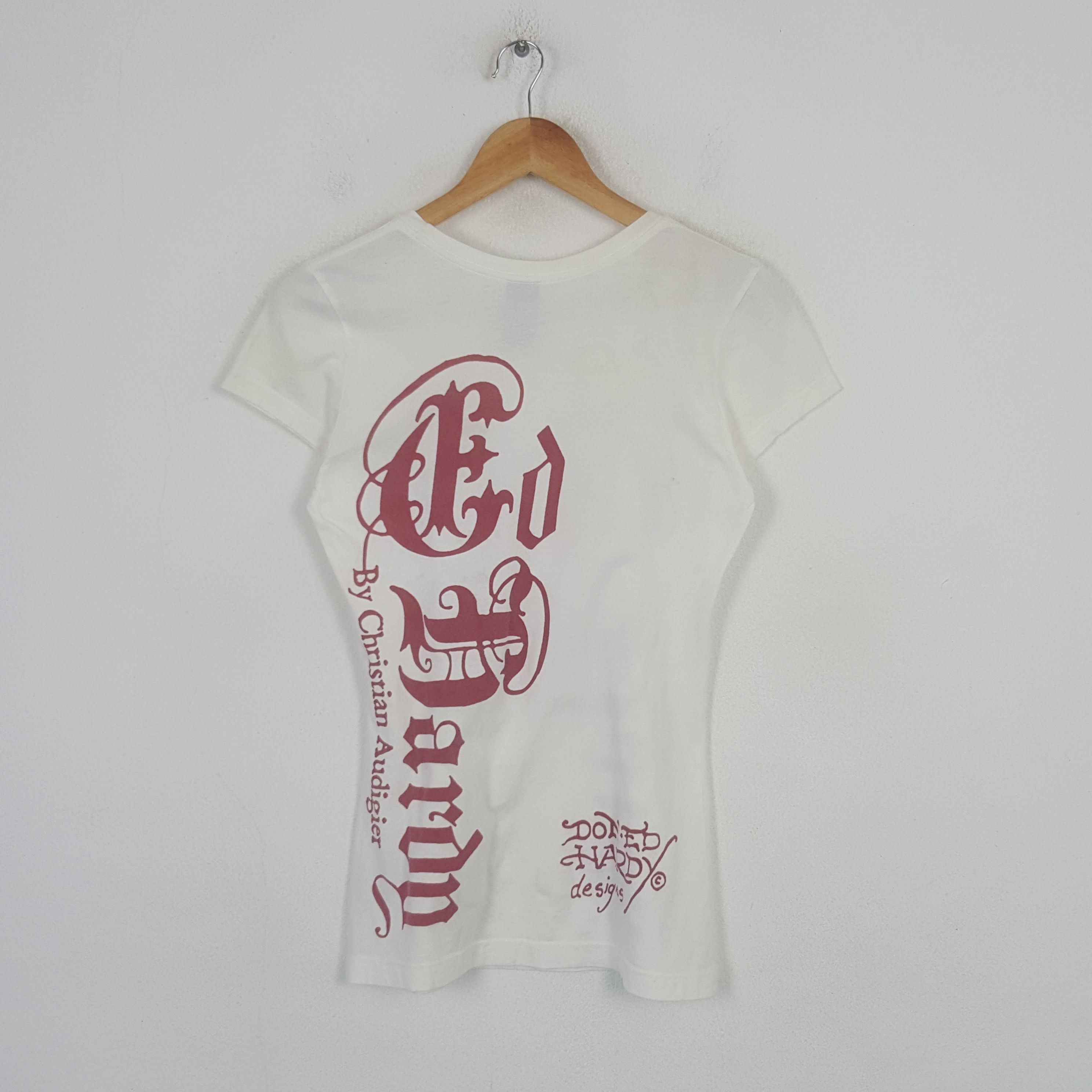 Ed Hardy Vintage Ed Hardy by Christian Audigier Women Tshirt C301N66 Size US XS / EU 42 / 0 - 3 Thumbnail
