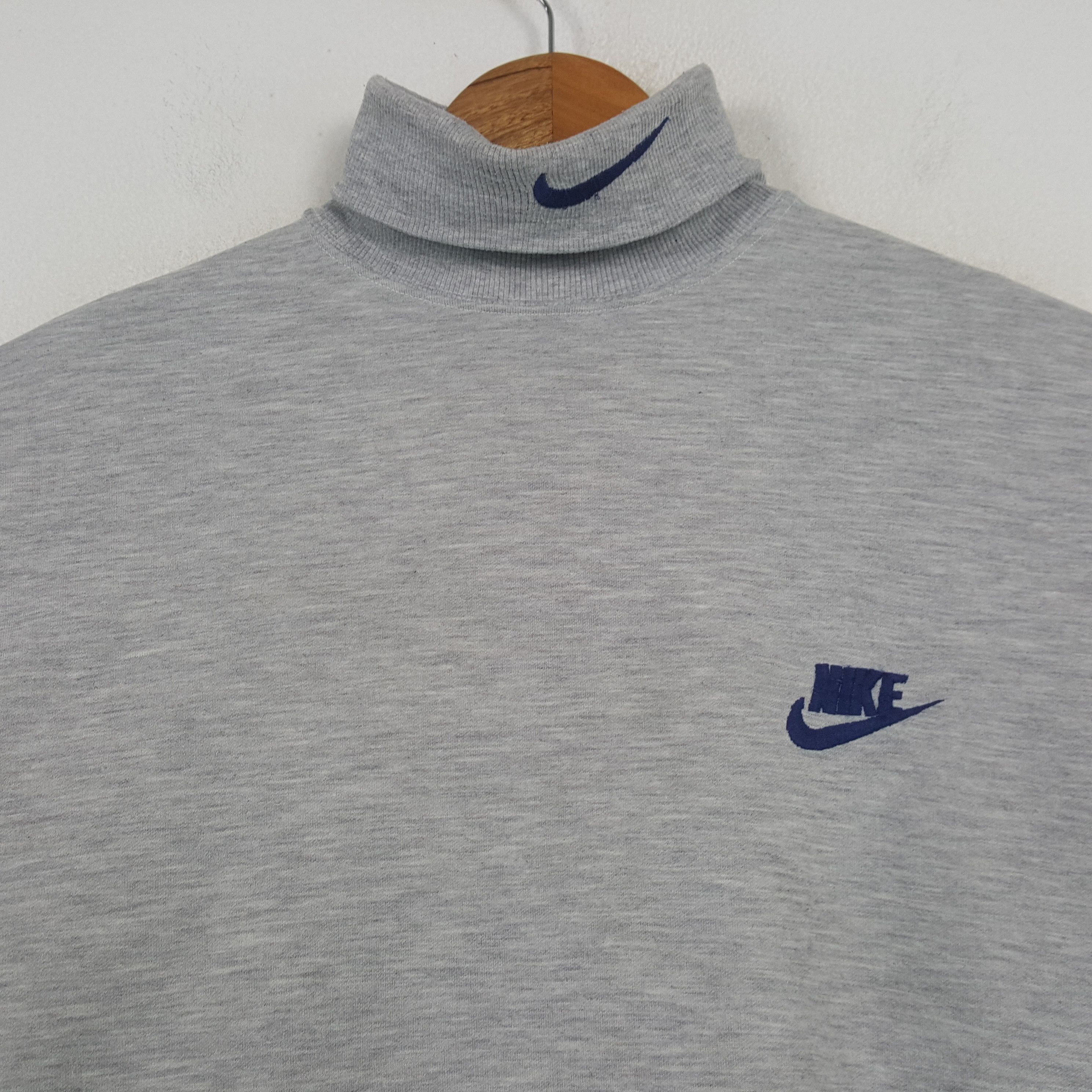 Nike × Vintage Vintage NIKE Small Swoosh Sportswear Sweatshirt C293N24 Size US M / EU 48-50 / 2 - 2 Thumbnail