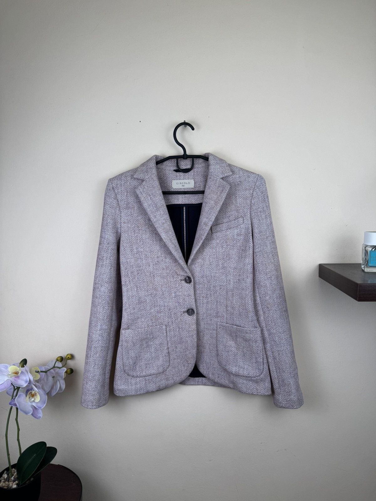 Circolo 1901 Circolo 1901 Women Blazer Pink XS Luxury Italy Designer Size XS / US 0-2 / IT 36-38 - 1 Thumbnail