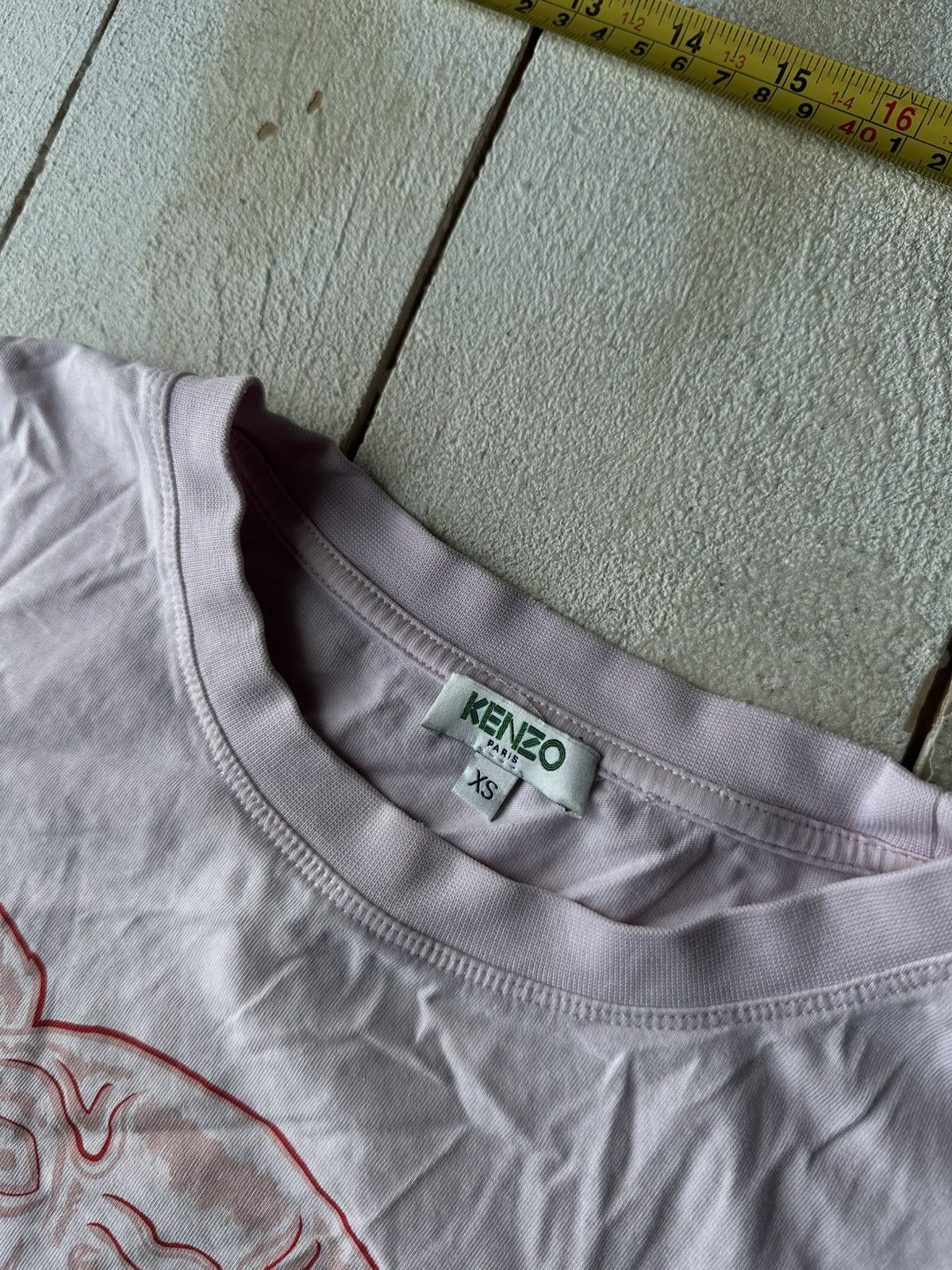Kenzo 🚨AVANT-GARDE KENZO T SHIRT WOMEN Y2k BIG LOGO Size XS / US 0-2 / IT 36-38 - 6 Thumbnail
