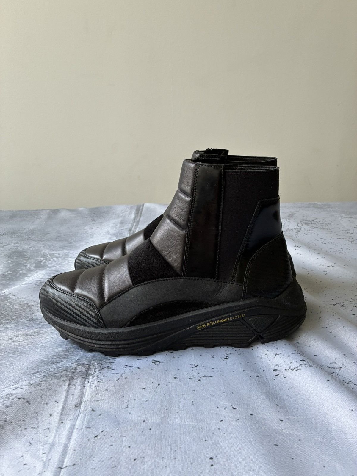 Dirk Bikkembergs Archive Dirk Bikkembergs Vibram Chelsea Boots Size US 9 / EU 42 - 3 Thumbnail