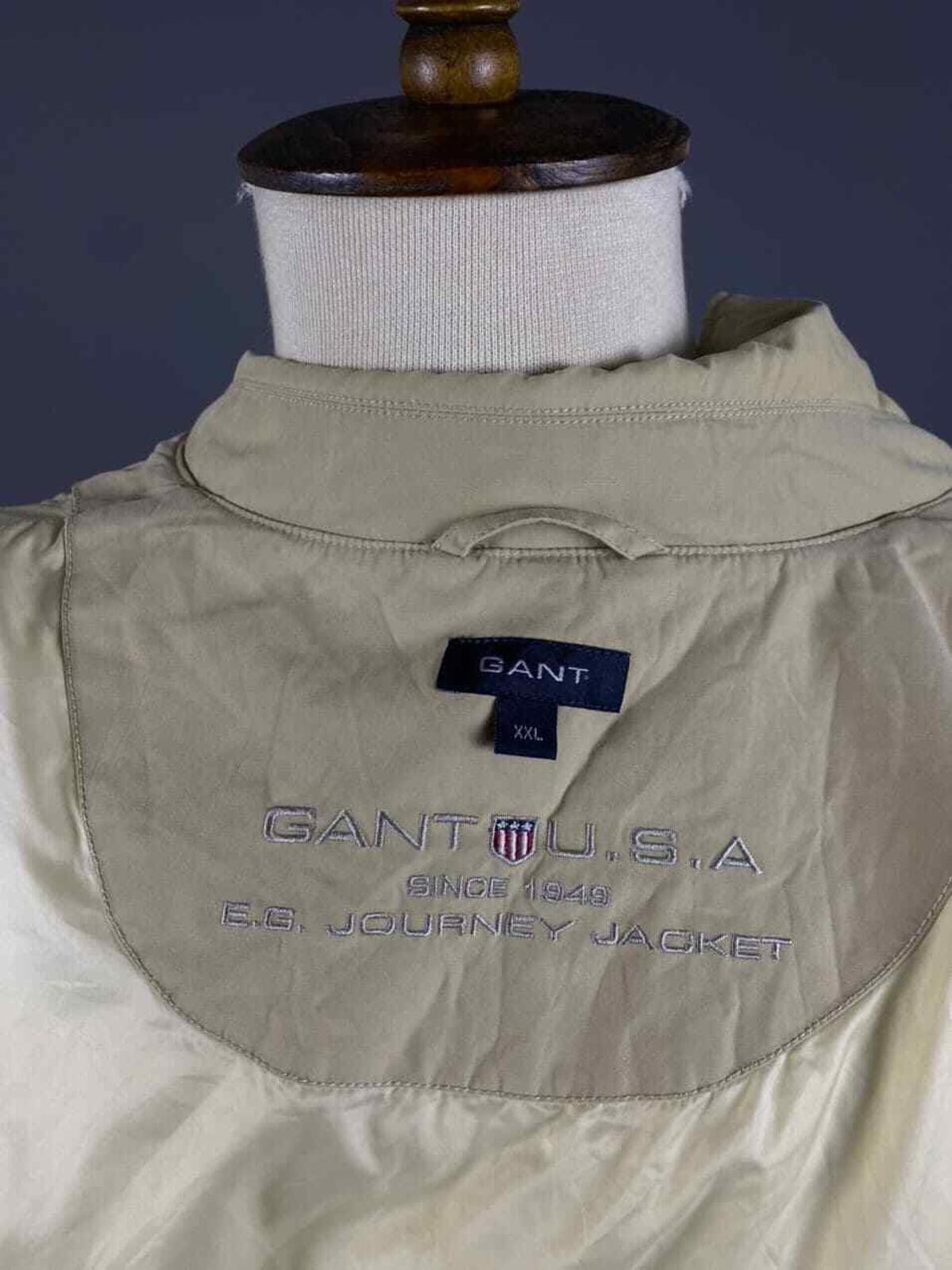 Gant Gant USA E.G Journey Beige Nylon Coat Jacket Size 2XL / XXL Size XXL / US 16-18 / IT 52-54 - 10 Thumbnail