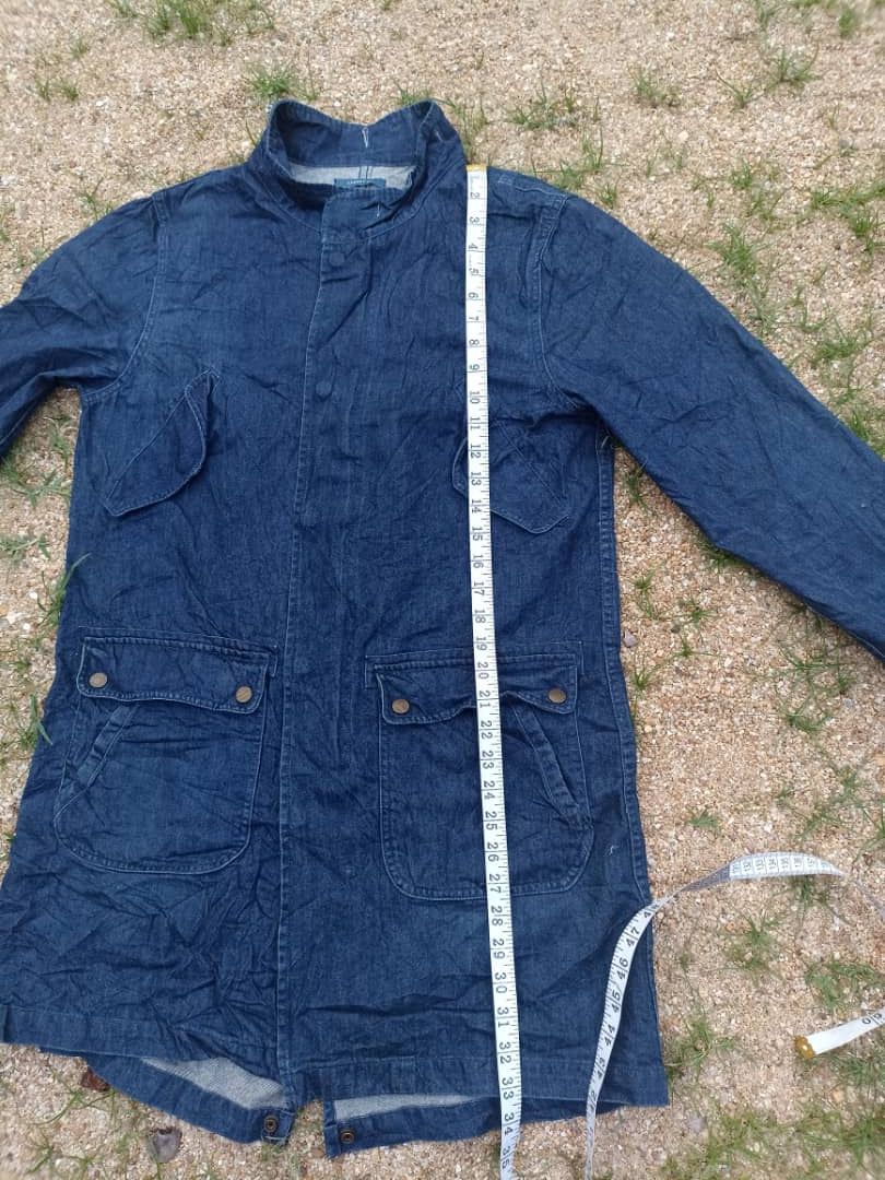 Japanese Brand × Vintage J. JERRY Men Long Denim Jacket Size US M / EU 48-50 / 2 - 14 Thumbnail