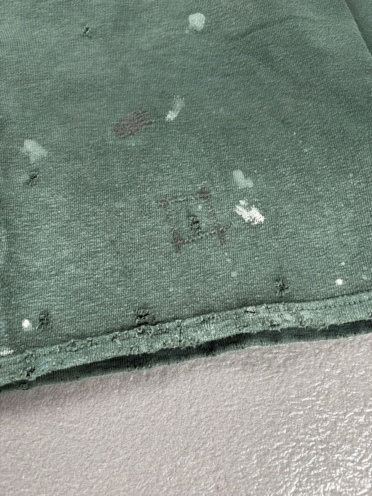 Kapital Kapital Archive Distressed Boro Sweatshirt Green Size US M / EU 48-50 / 2 - 7 Thumbnail