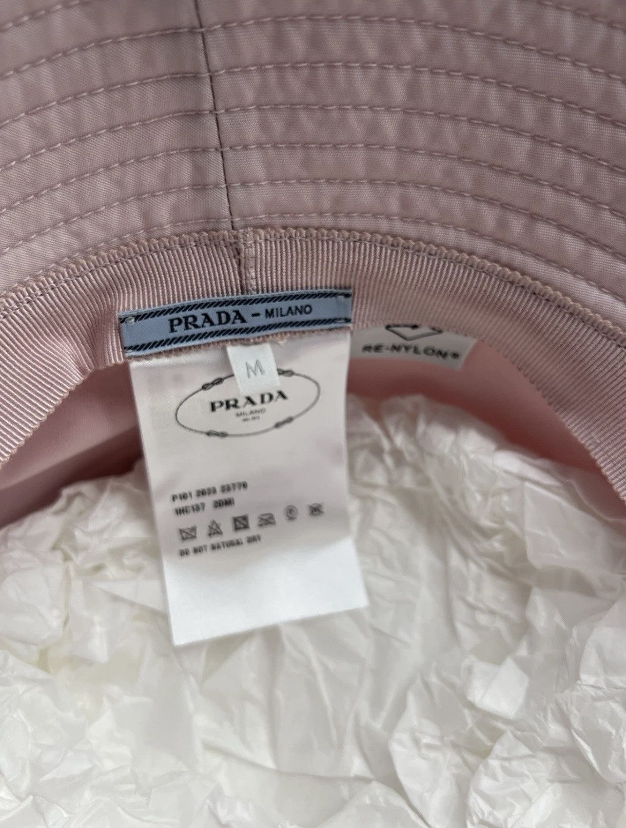 Prada Brand New Women’s Prada Buckle Hat Pink Size M RRP $700 Size ONE SIZE - 3 Thumbnail