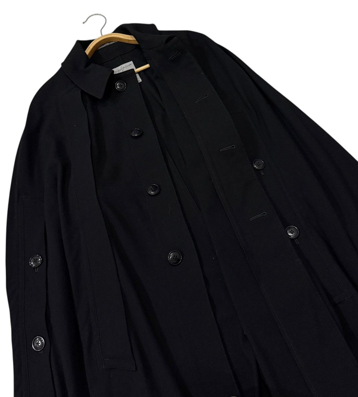 Yohji Yamamoto AW2011 Yohji Yamamoto Pour Homme Military Wool Jacket Size US M / EU 48-50 / 2 - 19 Thumbnail