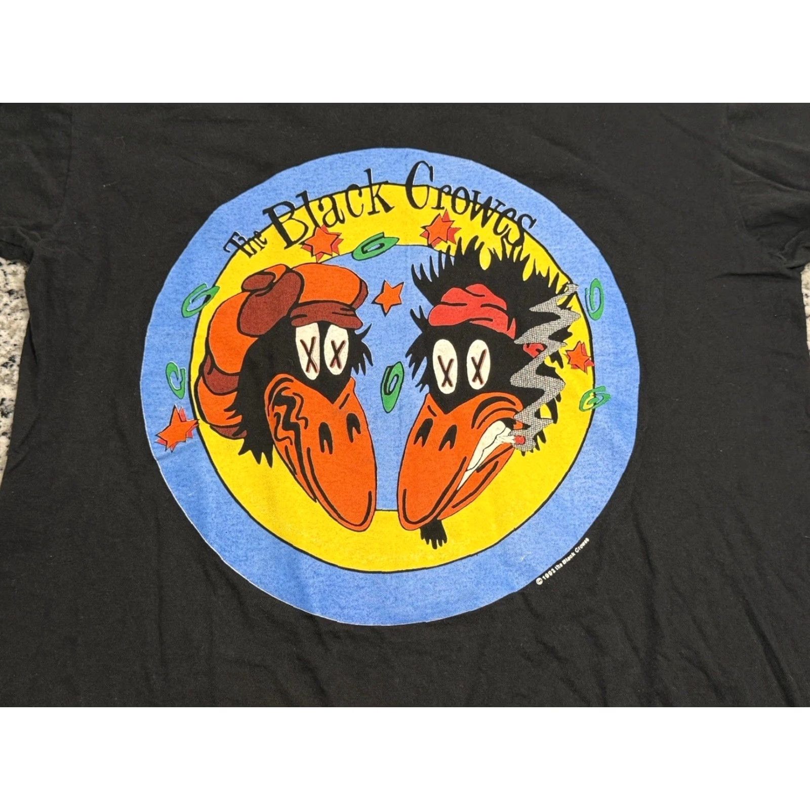 Vintage VINTAGE The Black Crowes High As The Moon Tour Tee Shirt XL Men Black Moon 1992 Concert Merch Size US XL / EU 56 / 4 - 2 Thumbnail