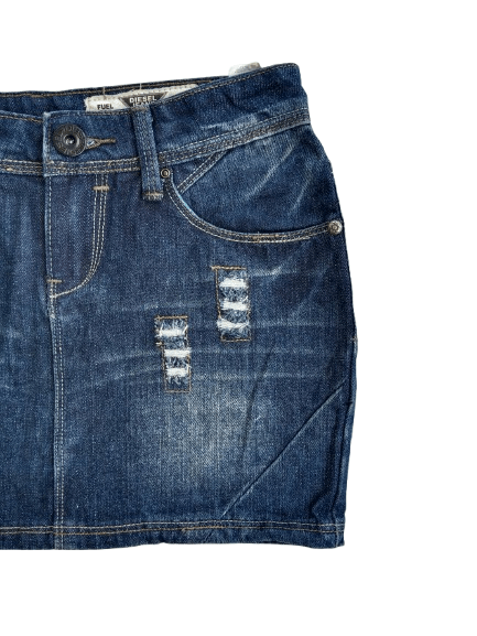 Diesel DIESEL Jeans True Denim Mini Skirt Size 29" - 4 Thumbnail