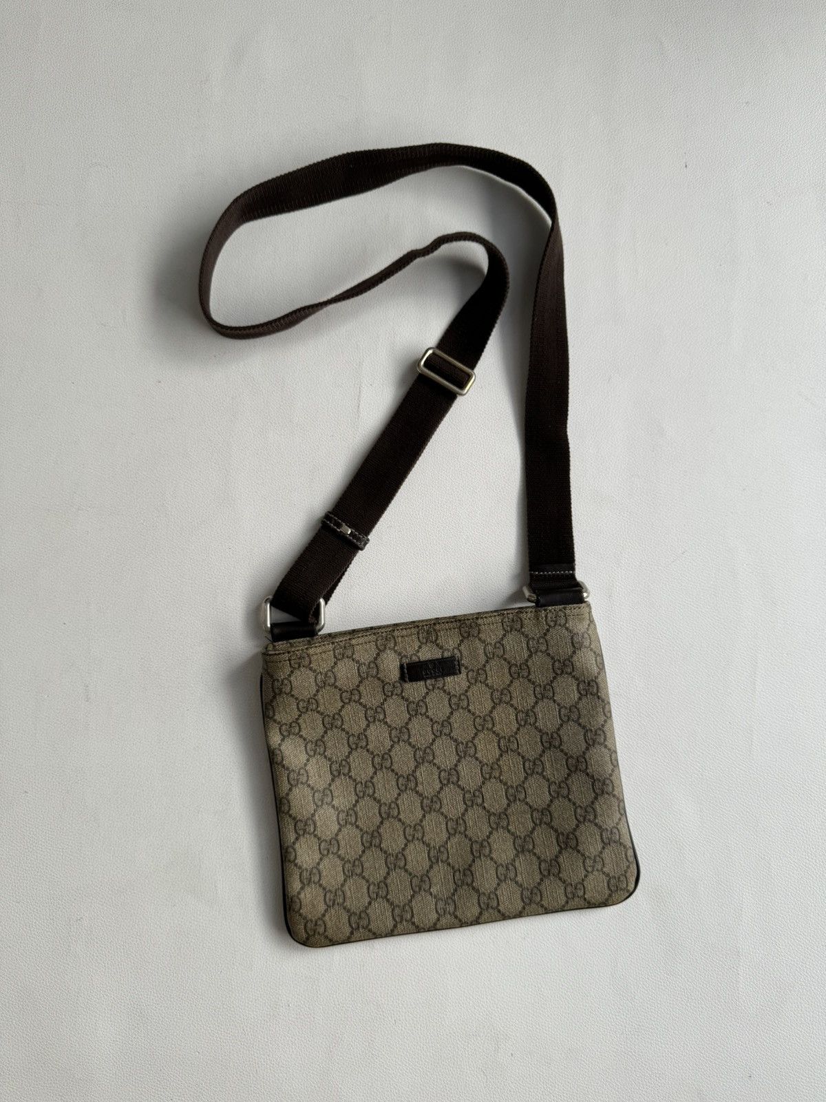 Gucci Vintage Gucci GG Monogram Crossbody Shoulder Bag Grailed