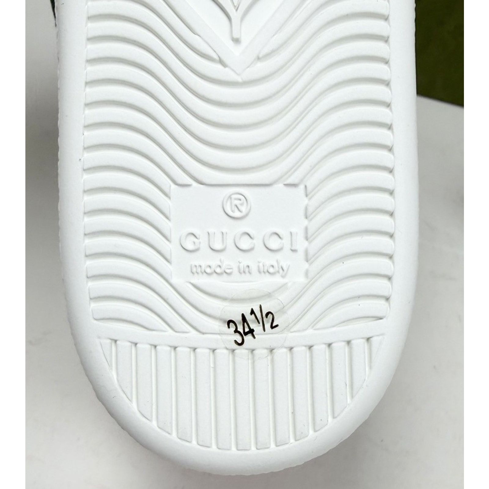 Gucci Size 4.5W - Gucci Ace Embroidered Cherry Leather NEW Size US 4.5 / IT 34.5 - 9 Thumbnail