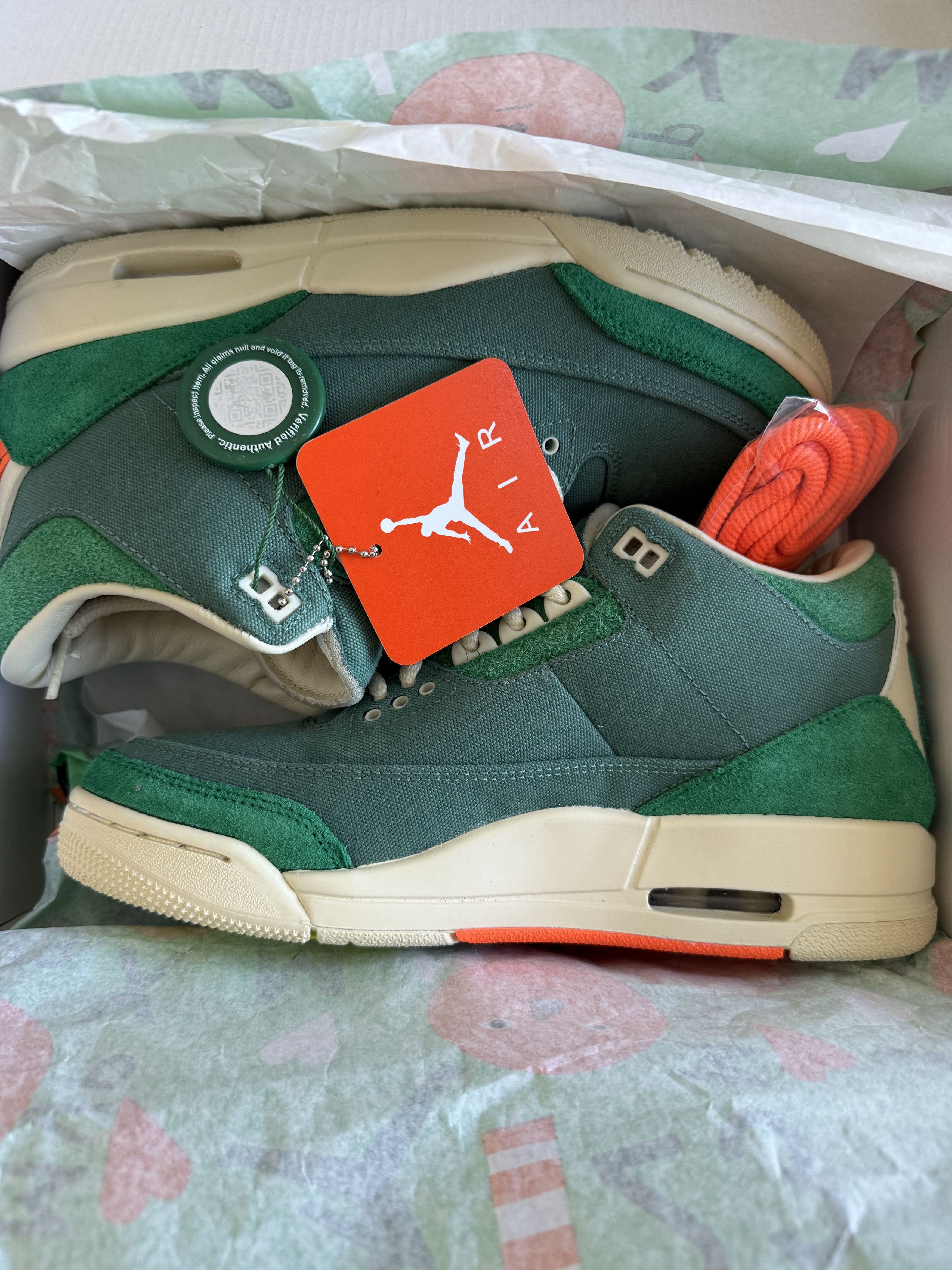 Jordan Brand × Nina Chanel Abney Jordan 3 Retro SP Nina Chanel Abney Bicoastal Sz 8 Deadstock Size US 8 / IT 38 - 1 Thumbnail