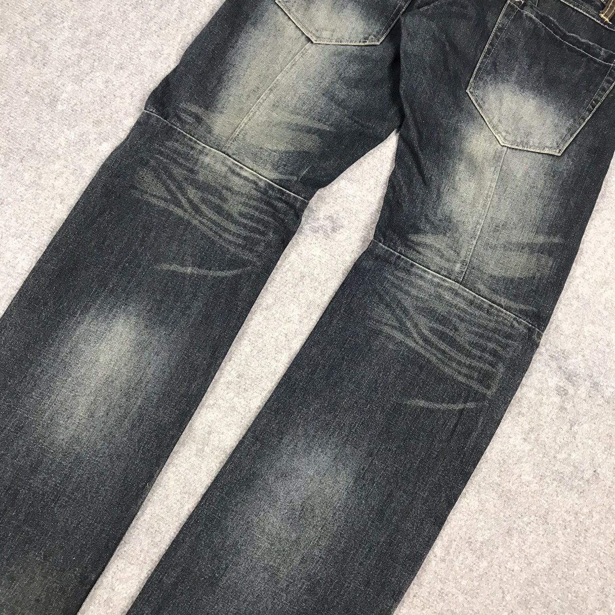 If Six Was Nine × Japanese Brand × Le Grande Bleu (L.G.B.) DOUBLE WAIST JAPANESE STYLE ALDELIO DENIM PANTS Size US 32 / EU 48 - 10 Thumbnail