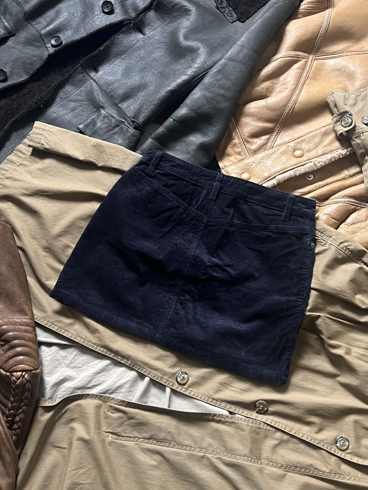 A.P.C. A.P.C. Navy Mini Skirt Y2K Size 25" / US 0 / IT 36 - 6 Thumbnail