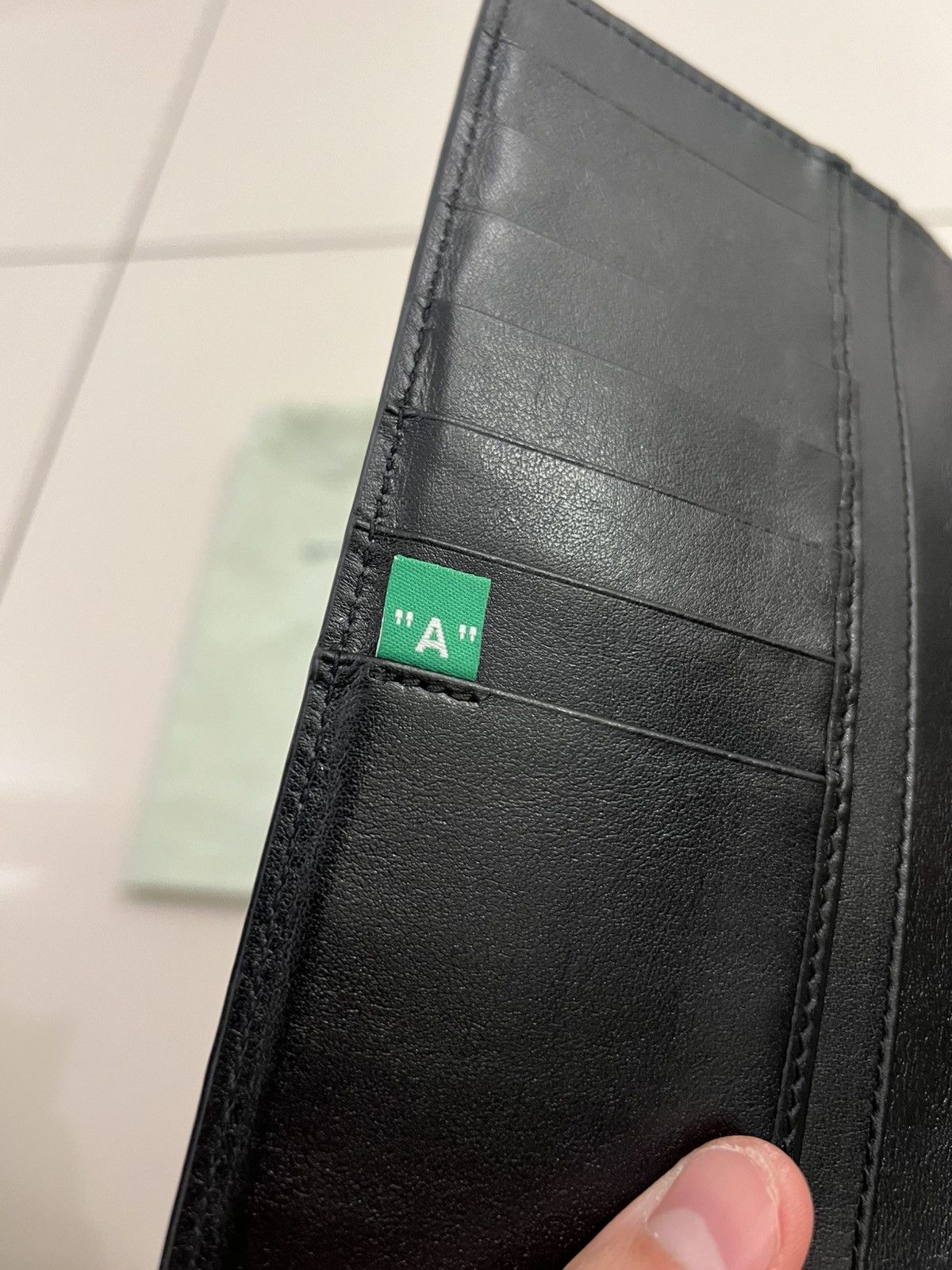 Off-White Off White Diagonal Long Wallet Black Size ONE SIZE - 7 Thumbnail