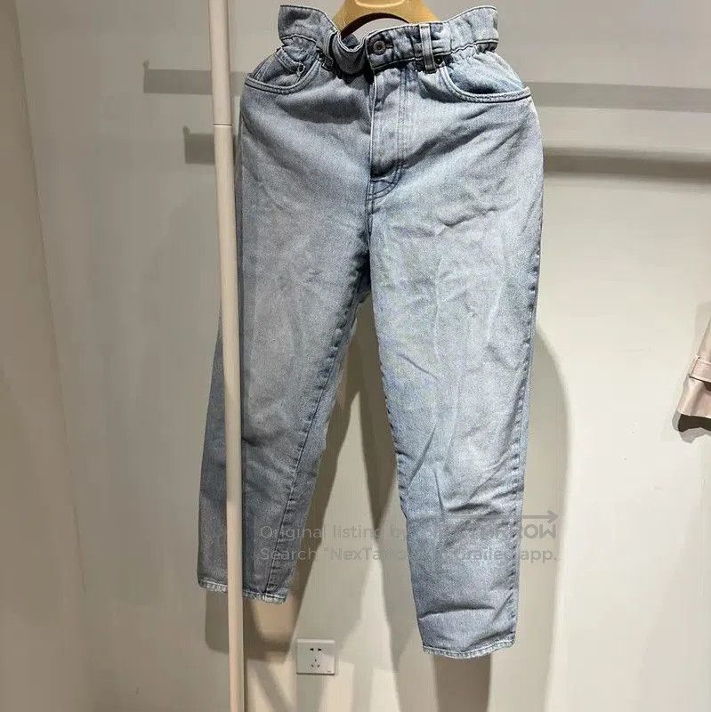 Miu Miu Miu Miu Light Blue Cotton Jeans for Women . Size 27" / US 4 / IT 40 - 1 Thumbnail