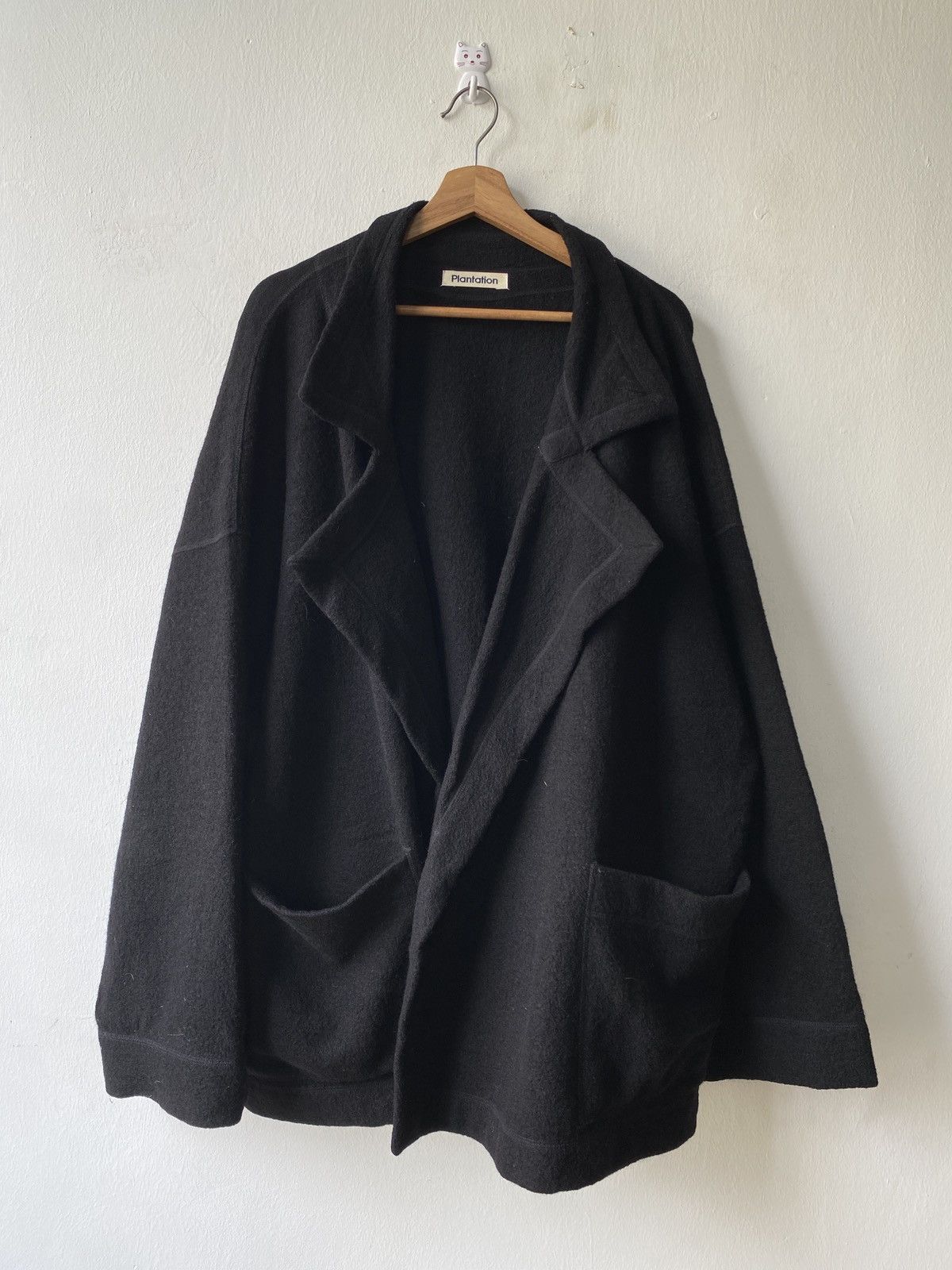 Issey Miyake × Japanese Brand Vintage Plantation Japan Issey Miyake Wool Oversize Jacket Size US XL / EU 56 / 4 - 3 Thumbnail