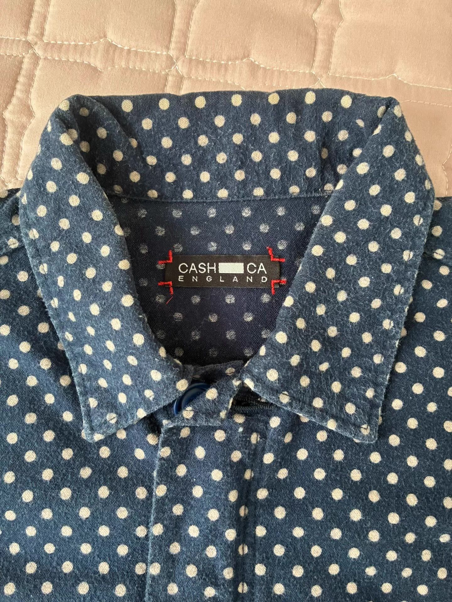 Kazuki Kuraishi Cash Ca Polka Dot Zip Shirt, Kazuki Kuraishi, Edison Chen Size US S / EU 44-46 / 1 - 2 Thumbnail