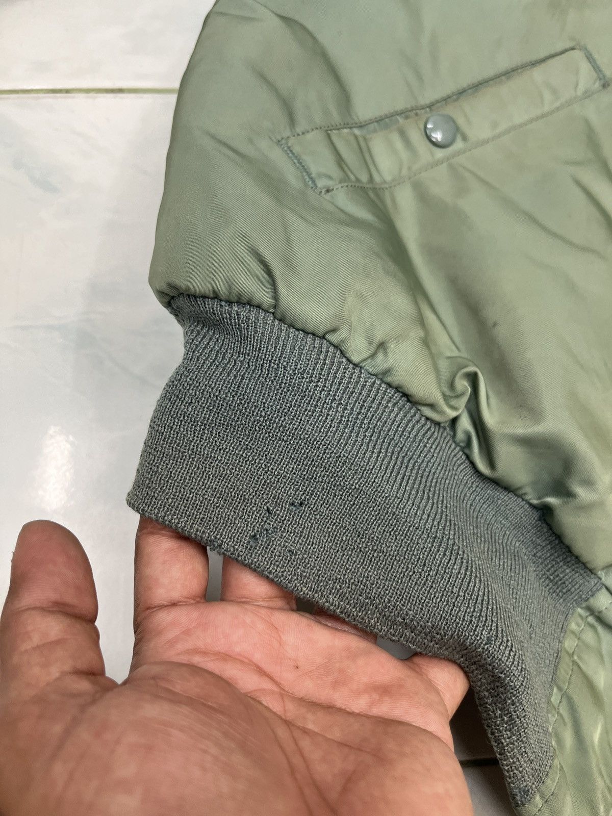 Alpha Industries 🔥🔥🔥STEALS VTG ALPHA INDUSTRIES BOMBER JACKET Size US M / EU 48-50 / 2 - 21 Thumbnail