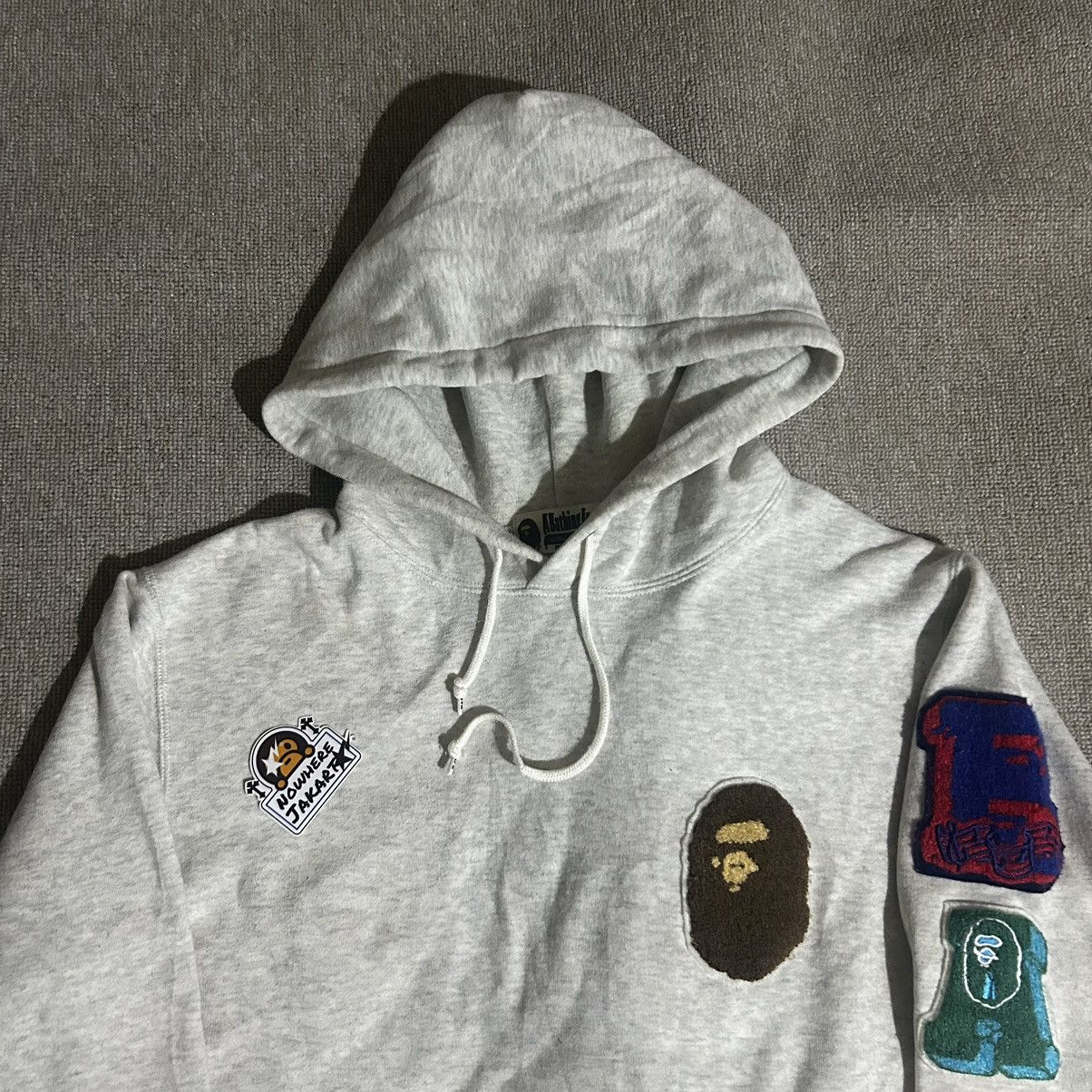 Bape Bape Patch Pullover Hoodie Size US L / EU 52-54 / 3 - 3 Thumbnail