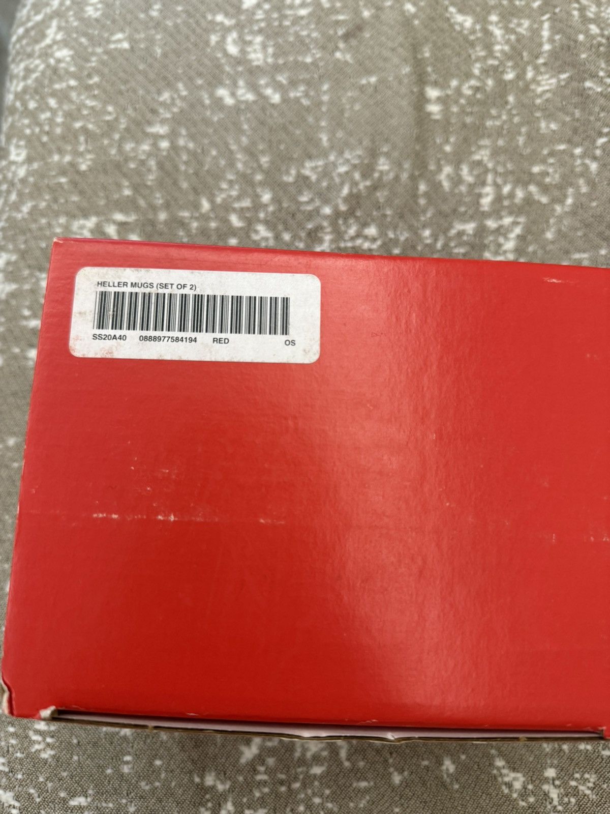 Supreme Supreme heller mugs set if 2 red new with box Size ONE SIZE - 3 Thumbnail