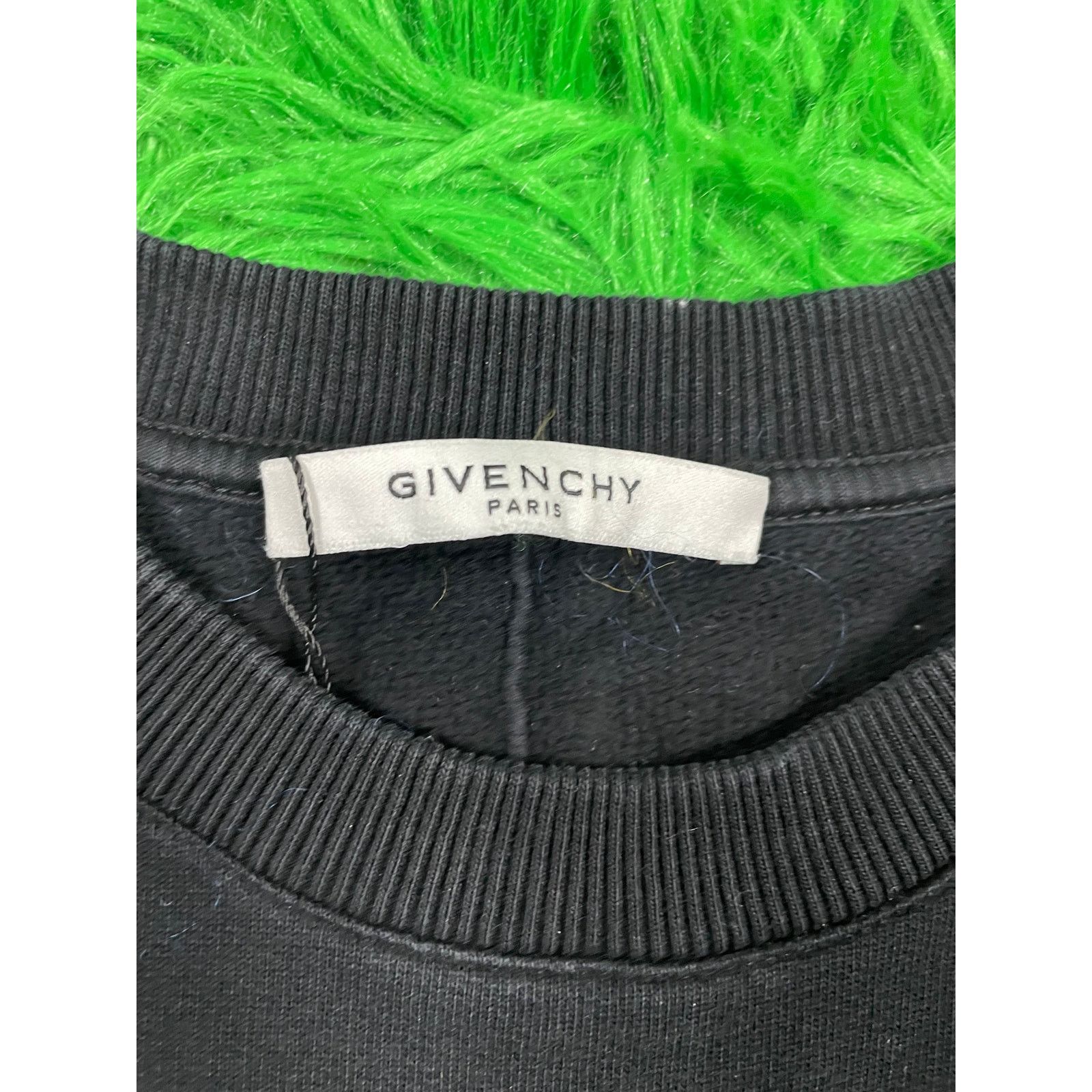 Givenchy Givenchy Crewneck Black Medium Used Size US M / EU 48-50 / 2 - 2 Thumbnail