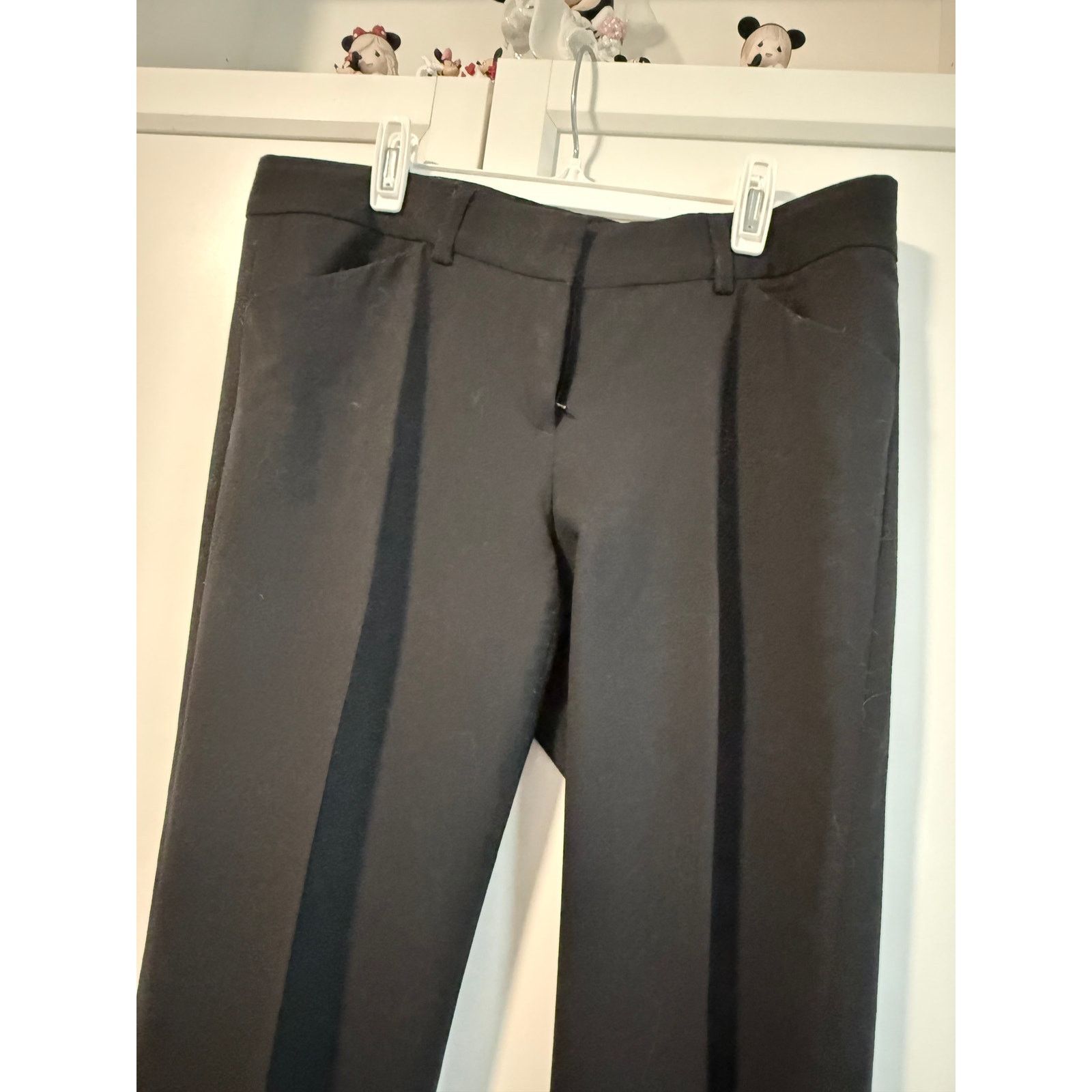 Theory Theory Black Wool Blend Tailored Pants Women Size 4 - B022 Size 27" / US 4 / IT 40 - 5 Thumbnail