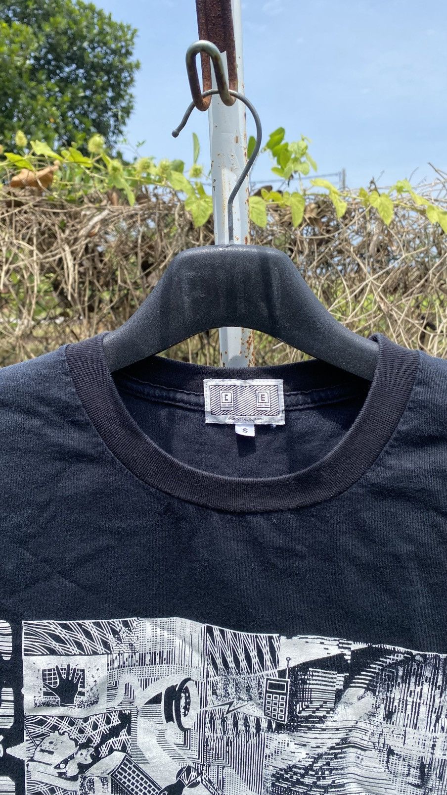 Japanese Brand Cav Empt Men's Black T-shirt Size US S / EU 44-46 / 1 - 3 Thumbnail