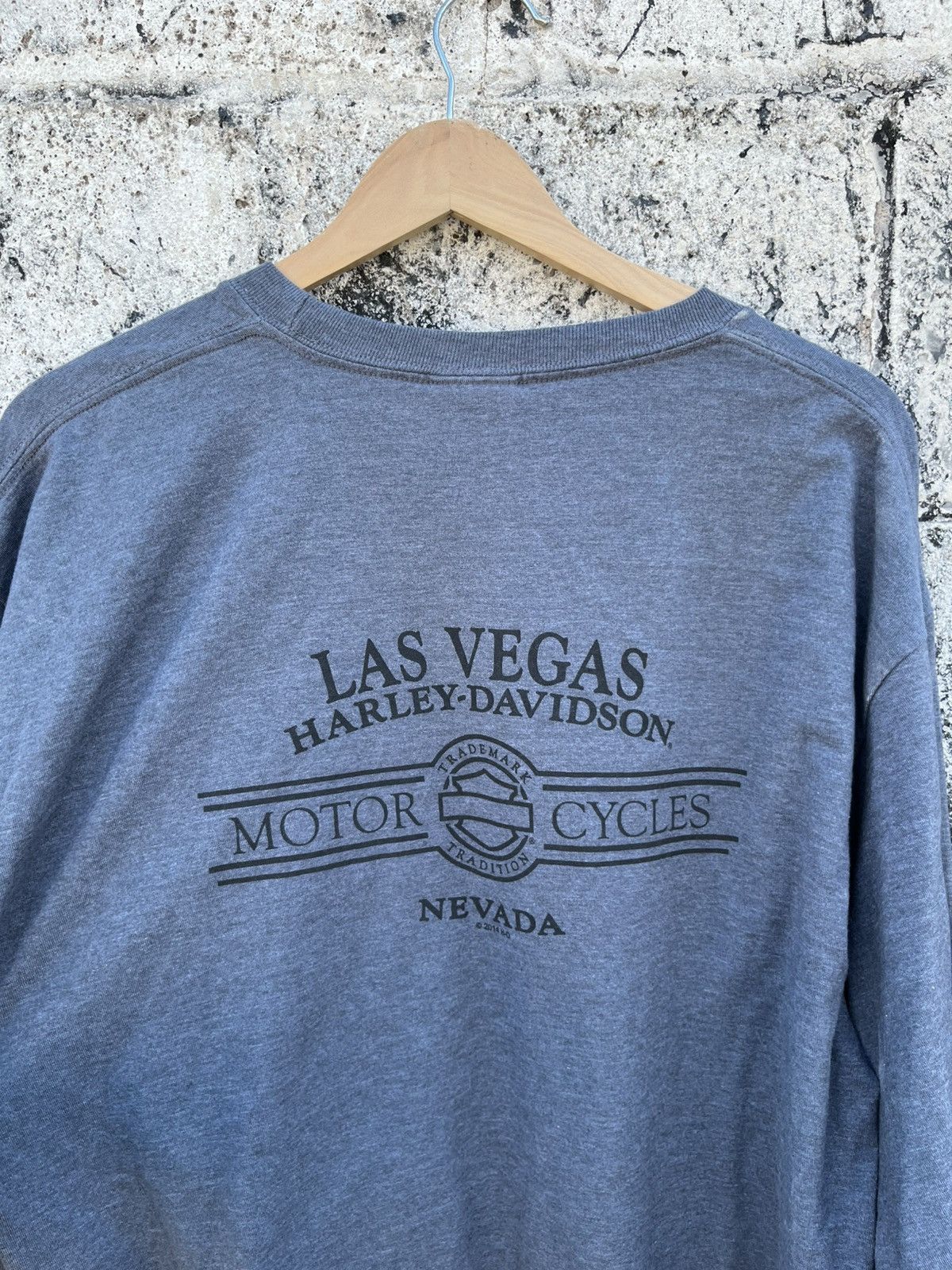 Harley Davidson × Vintage Harley Davidson vintage longsleeve pin up girl skater hype Size US XL / EU 56 / 4 - 5 Thumbnail