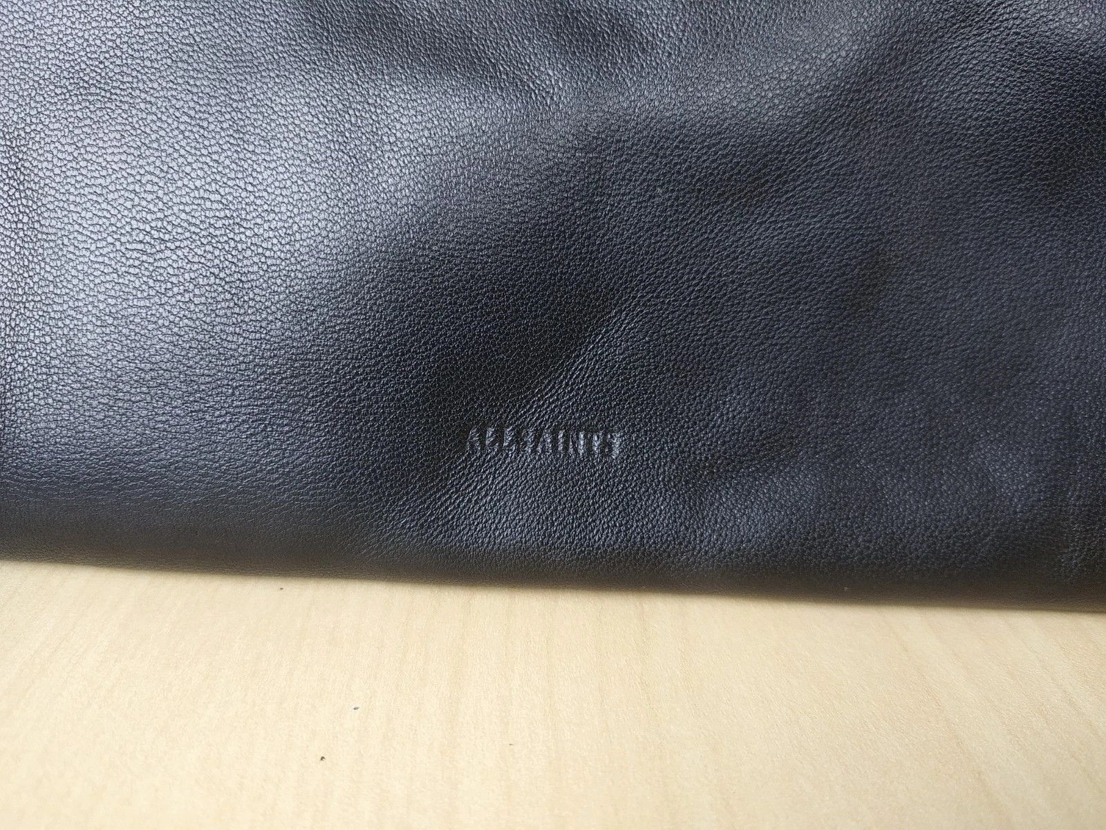 Allsaints ALLSAINTS Women's Leather AMALIA Clutch FTP - 8028 Size ONE SIZE - 2 Thumbnail