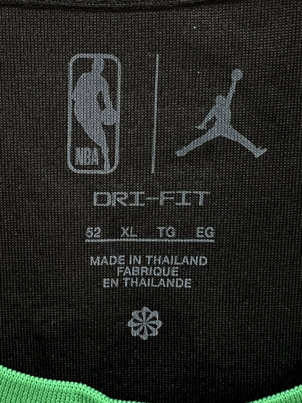 Jordan Brand Jordan Boston Celtics Statement Edition DRI-FIT Brown Jersey Size US XL / EU 56 / 4 - 3 Thumbnail