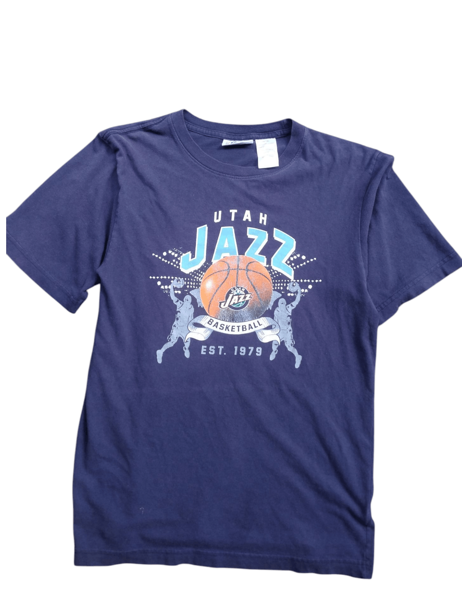 NBA Vintage 90s Utah Jazz Basketball Free t-shirt The Smurfs Size US XL / EU 56 / 4 - 2 Thumbnail