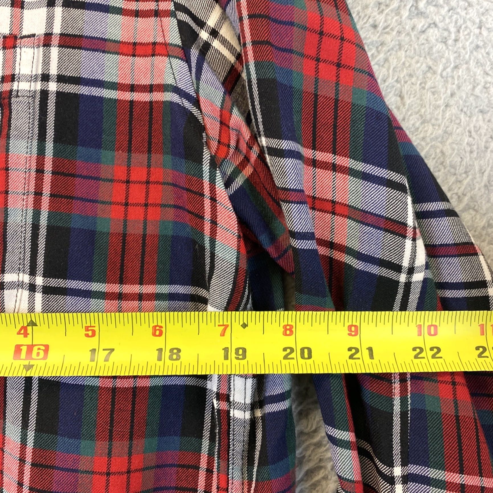 Eddie Bauer Eddie Bauer Shirt Womens Small Red Plaid Flannel Long Sleeve Button Casual Cotton Blend 72-12 Womens Size S / US 4 / IT 40 - 4 Thumbnail