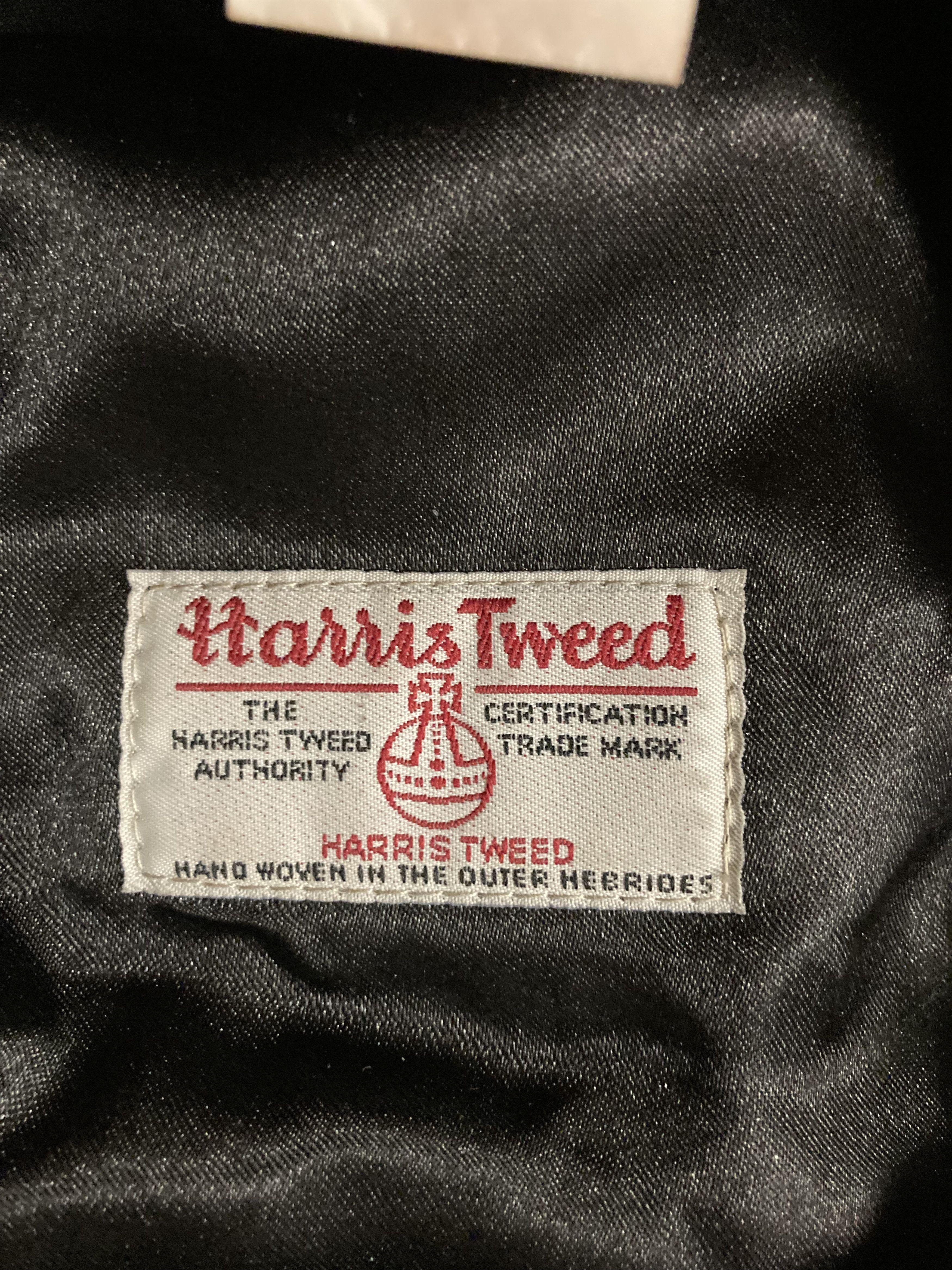 Handmade × Harris Tweed Handwoven Authentic Harris Tweed Men's Flat Cap Size ONE SIZE - 4 Thumbnail